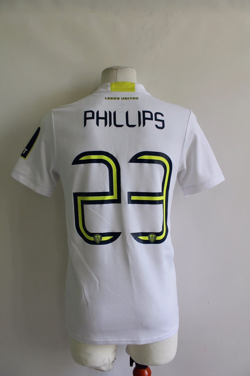 Adidas 2021 2022 Leeds United Adidas #23 Phillips Soccer Football Size US S / EU 44-46 / 1 - 5 Thumbnail