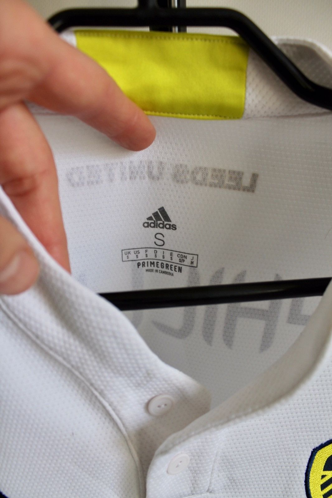 Adidas 2021 2022 Leeds United Adidas #23 Phillips Soccer Football Size US S / EU 44-46 / 1 - 14 Thumbnail