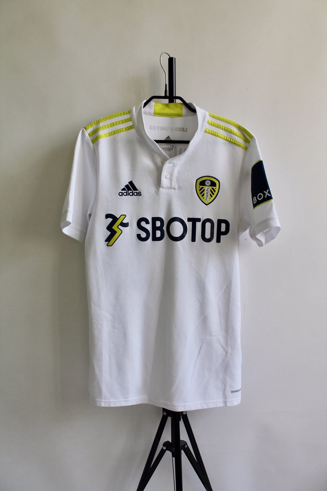 Adidas 2021 2022 Leeds United Adidas #23 Phillips Soccer Football Size US S / EU 44-46 / 1 - 15 Thumbnail