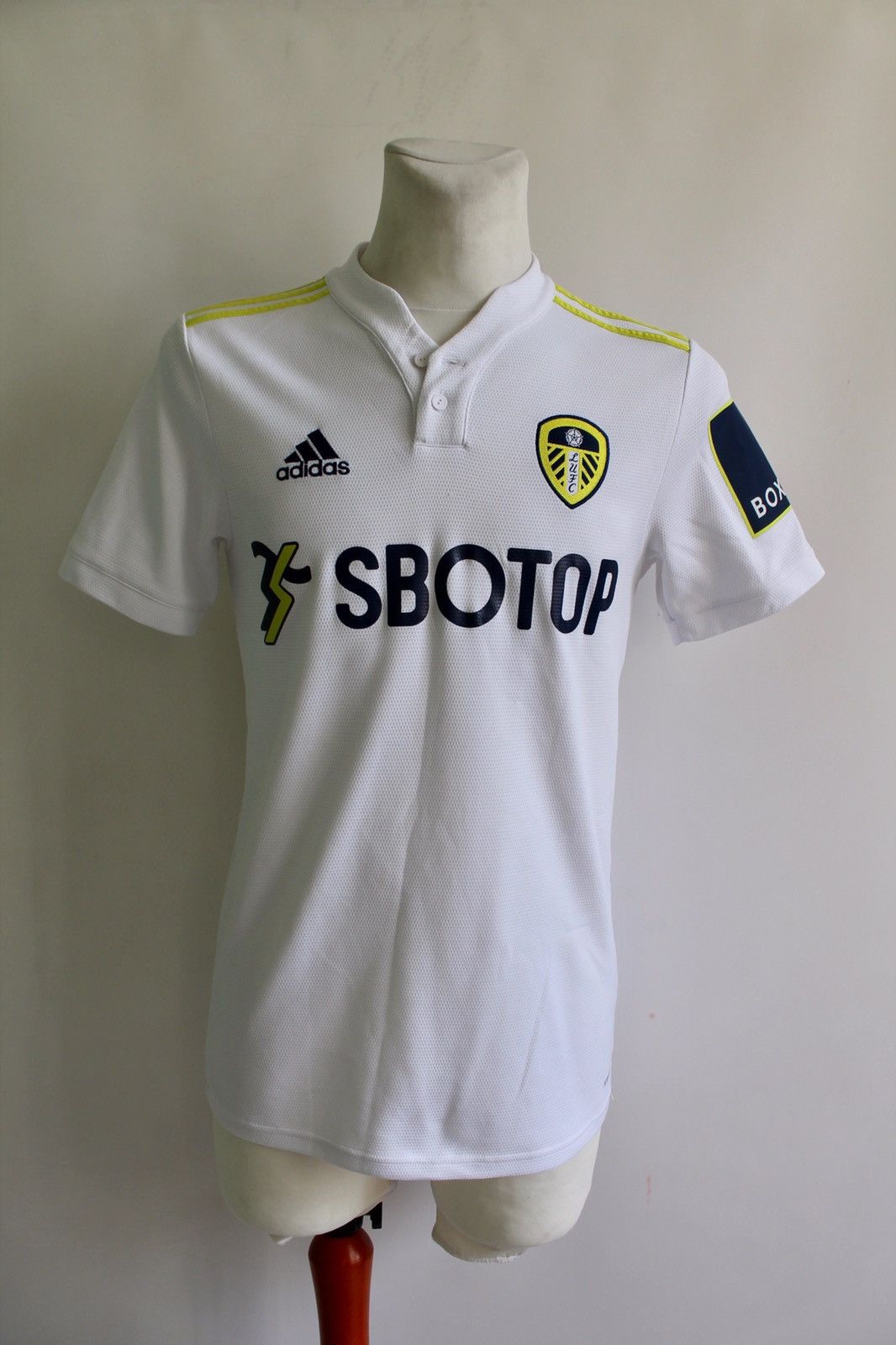 Adidas 2021 2022 Leeds United Adidas #23 Phillips Soccer Football Size US S / EU 44-46 / 1 - 6 Thumbnail
