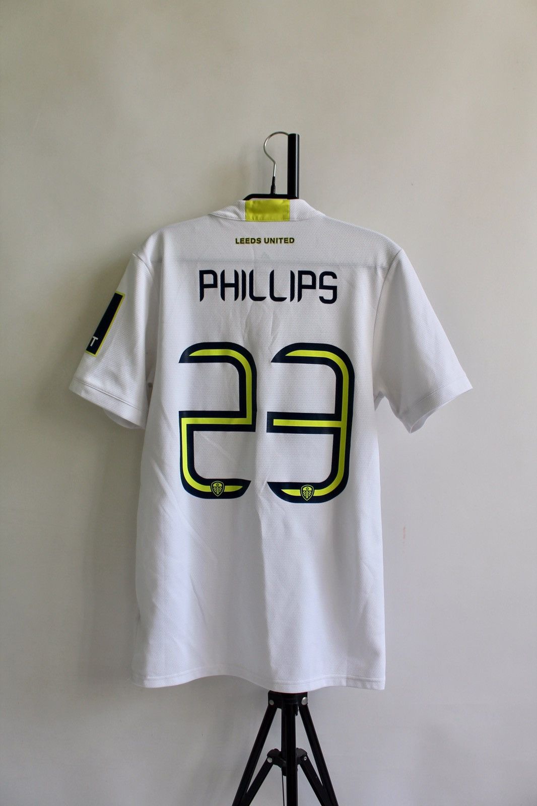 Adidas 2021 2022 Leeds United Adidas #23 Phillips Soccer Football Size US S / EU 44-46 / 1 - 10 Thumbnail