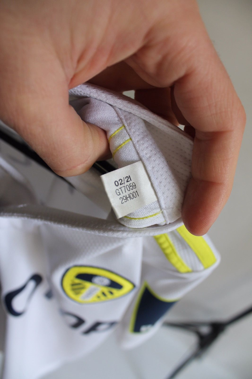 Adidas 2021 2022 Leeds United Adidas #23 Phillips Soccer Football Size US S / EU 44-46 / 1 - 7 Thumbnail