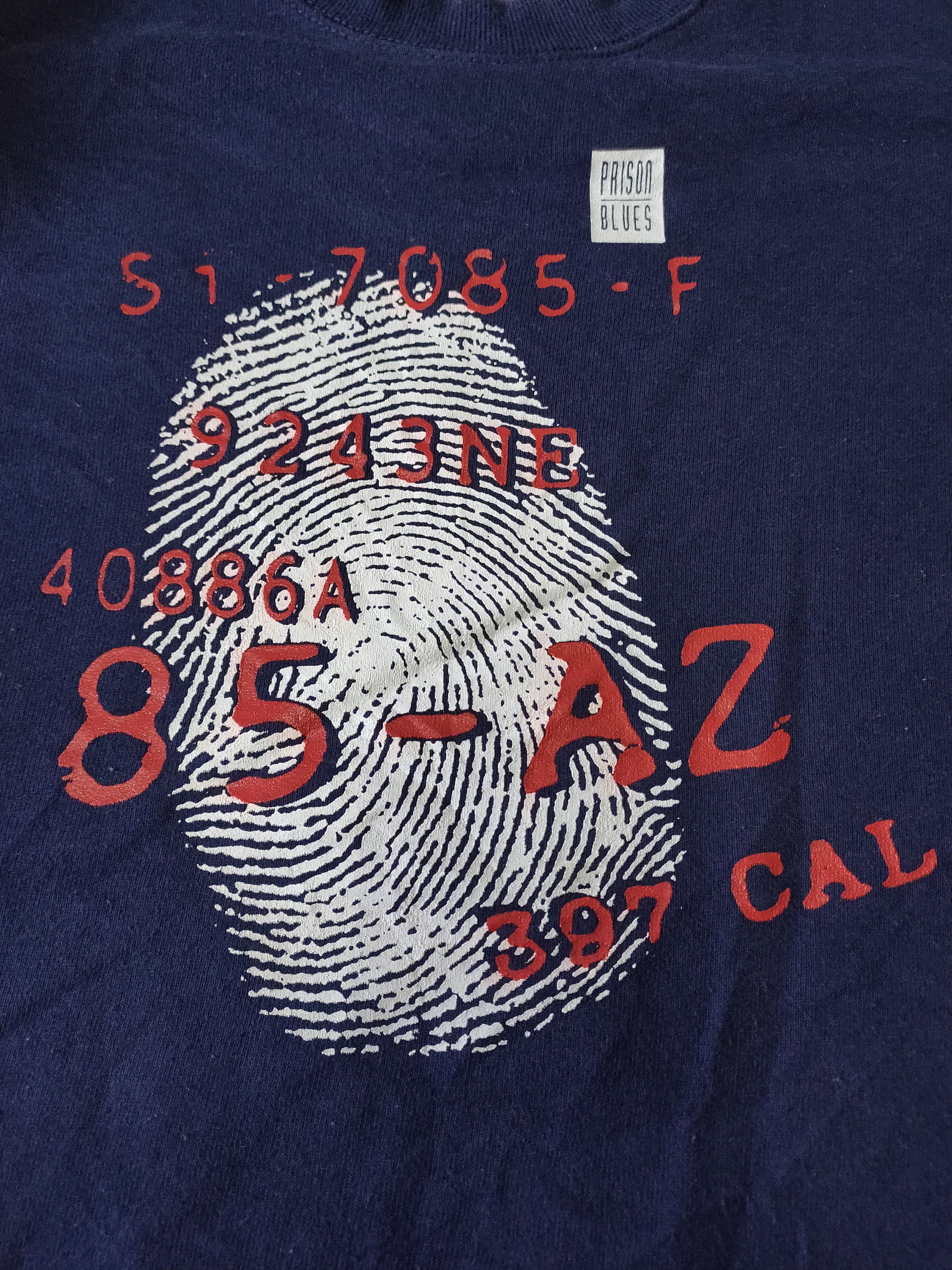 Vintage Prison Blues Sweatshirt Crewneck Jumper Pullover Size US M / EU 48-50 / 2 - 5 Thumbnail