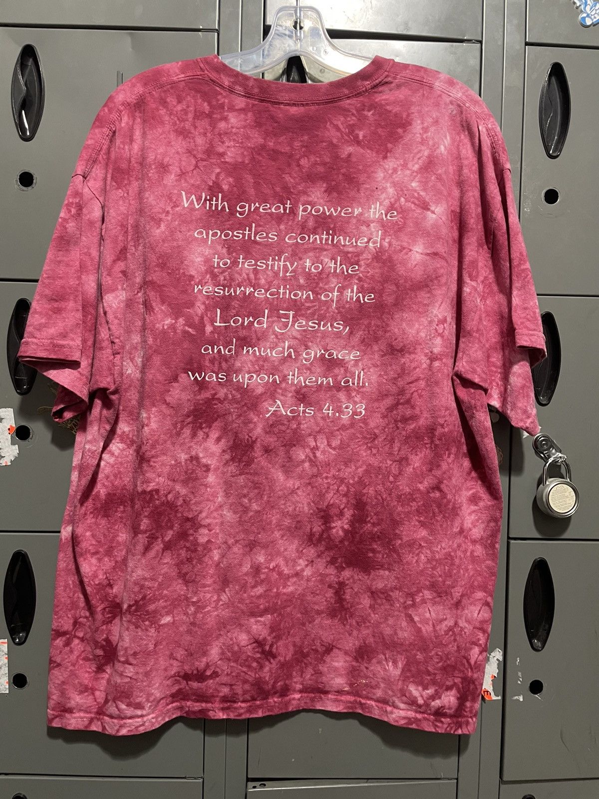 Vintage He Lives Jesus Christ Cross Bible verse Graphic tee Size US XL / EU 56 / 4 - 3 Thumbnail