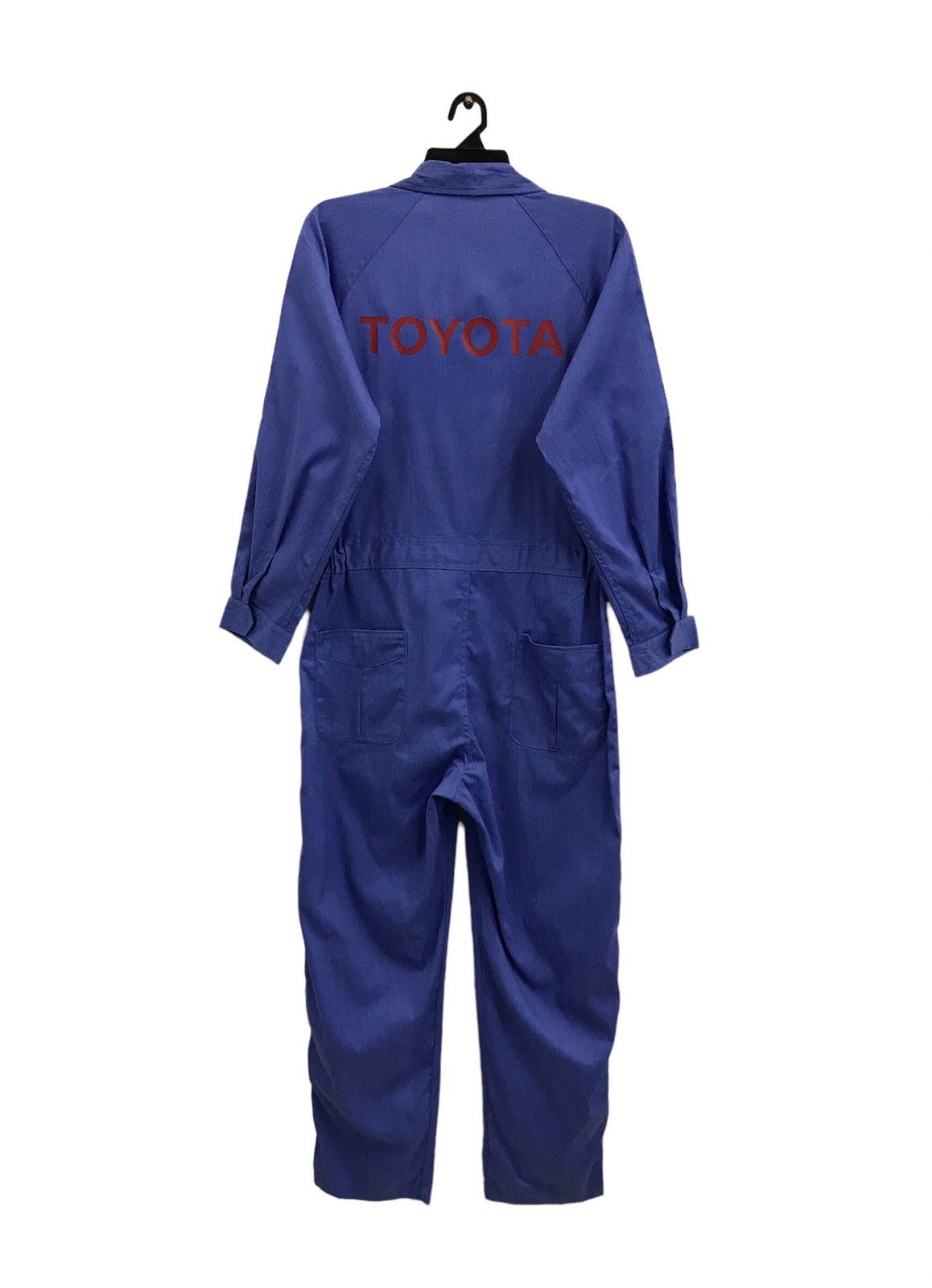 image of Overalls x Racing Vintage Toyota Overall / Jumpsuits in Blue, Men's (Size 36)