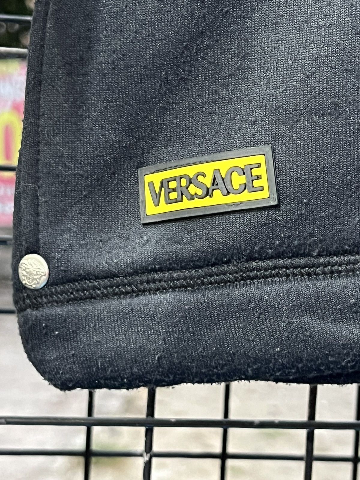 Versace Versace Italy sweater hoodie black embroidery logo Size US L / EU 52-54 / 3 - 4 Thumbnail