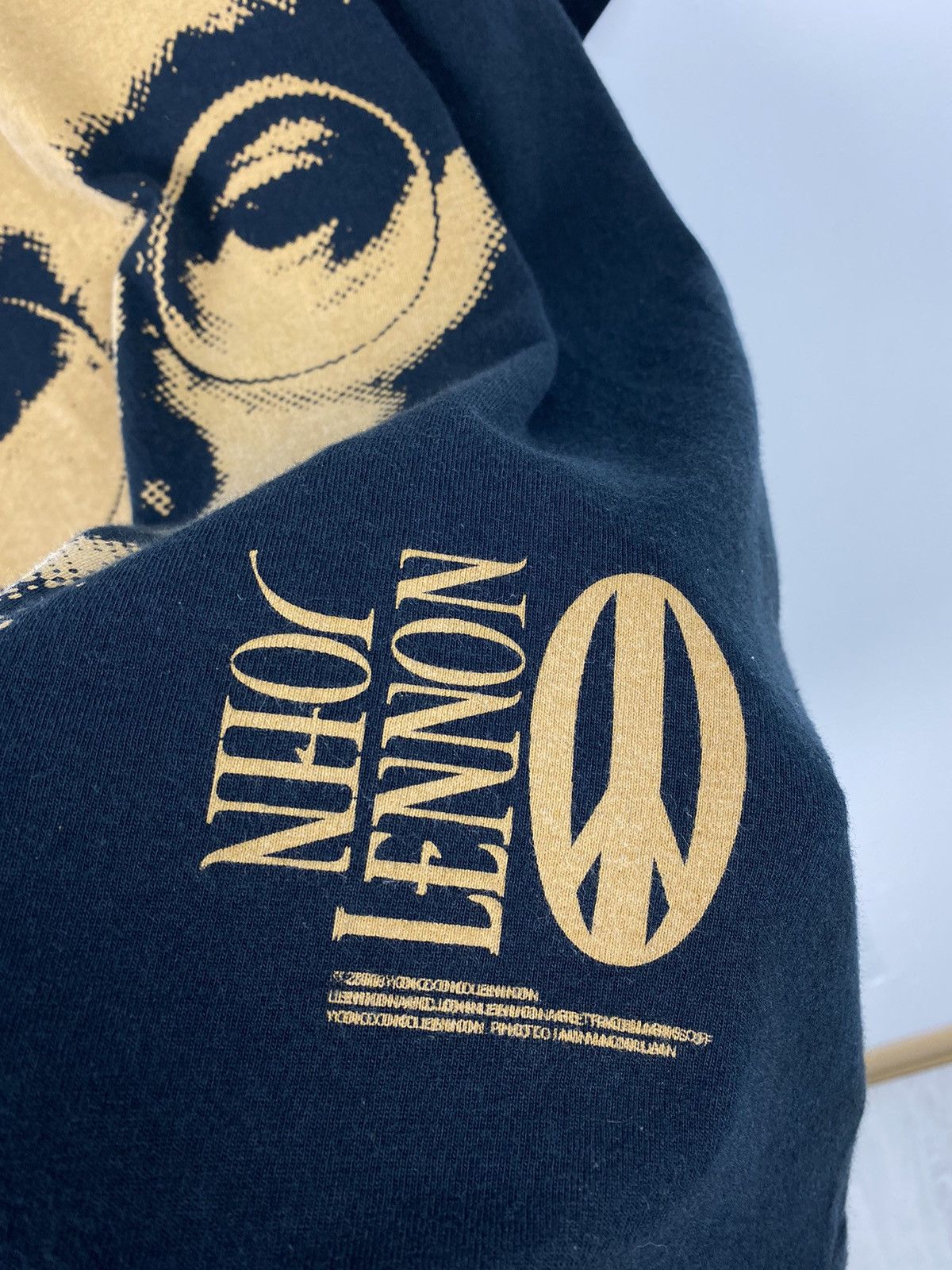 Band Tees Vintage John Lennon T Shirt Tee Pink Floyd Beatles McCartney Size US L / EU 52-54 / 3 - 3 Thumbnail