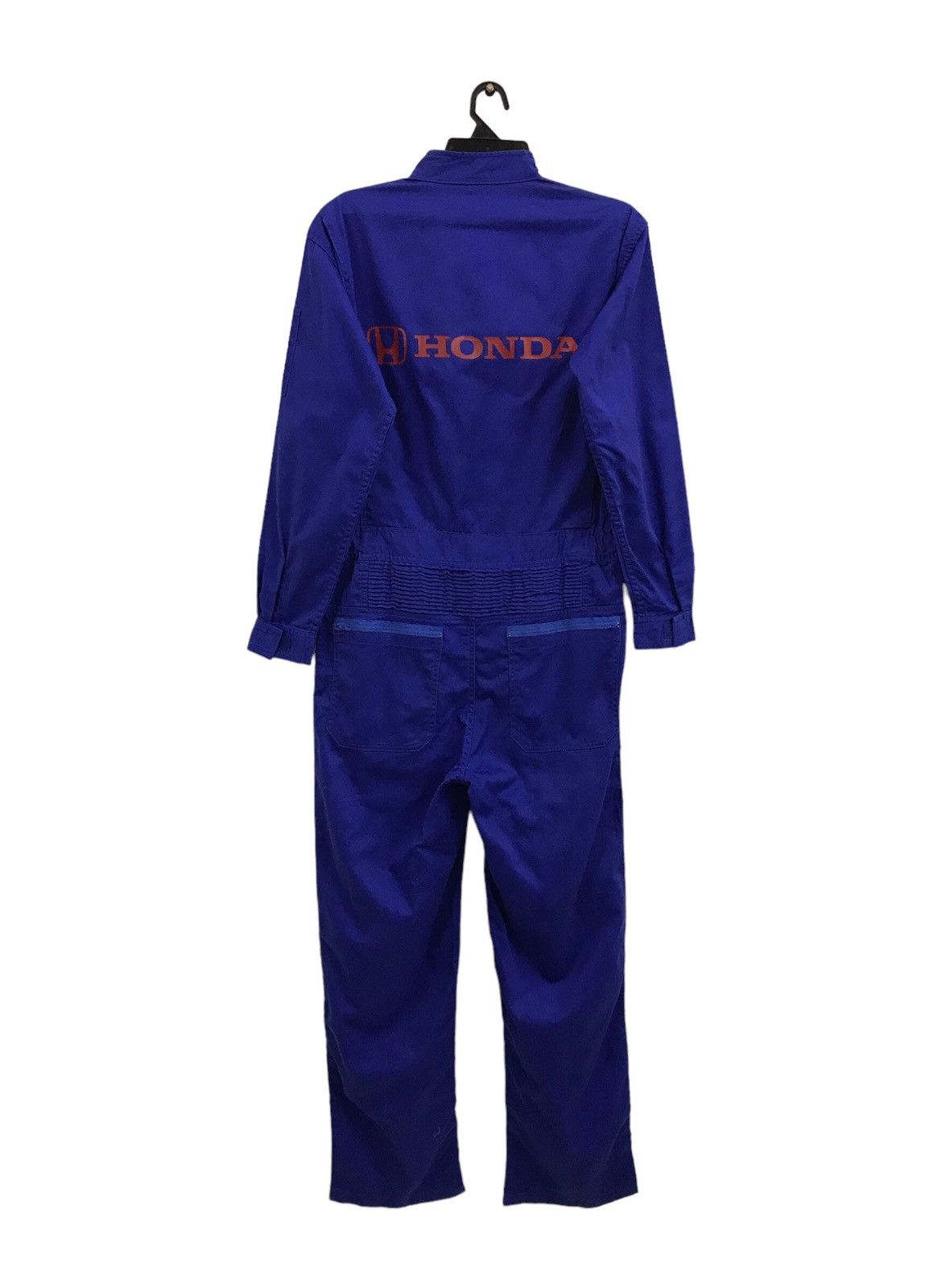 image of Overalls x Racing Vintage Honda Three Dragons Honda Overall / Jumpsuits in Blue, Men's (Size 34)