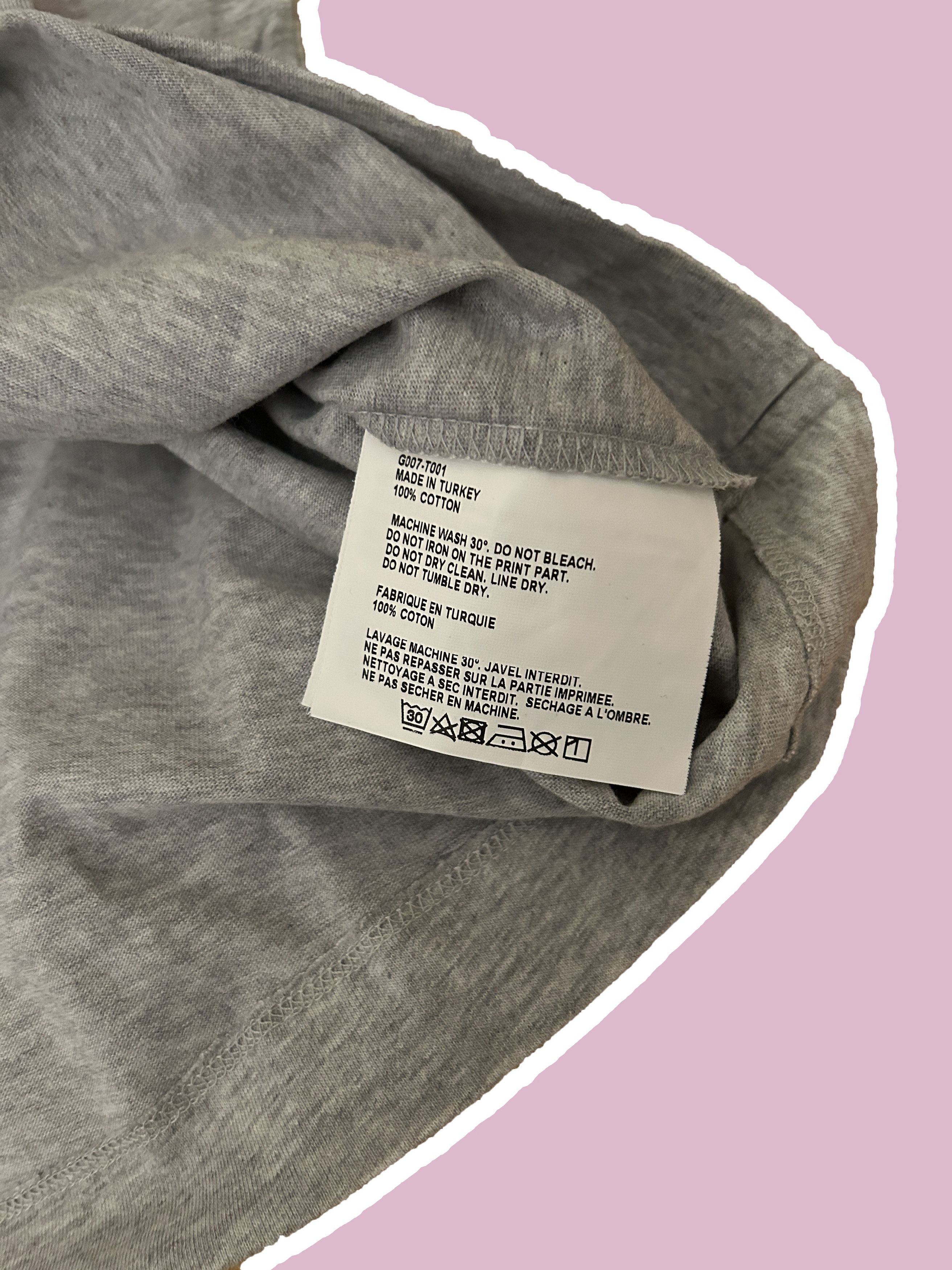 Gosha Rubchinskiy Gosha Rubchinskiy CNOPT Logo longsleeve T-shirt GREY TEXT Size US S / EU 44-46 / 1 - 5 Thumbnail