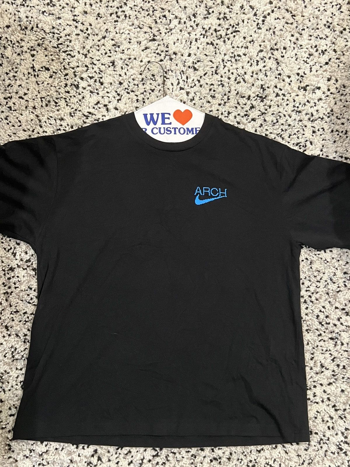 Nike Off White The Codes Architecture Shirt Size XL Black Virgil Abloh Art  Basel