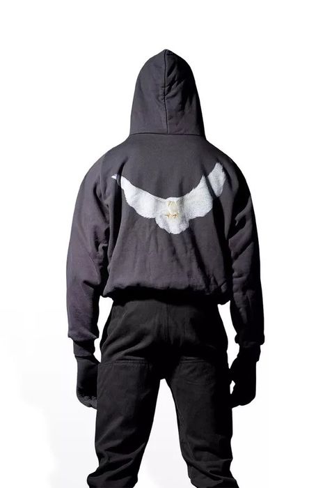 Gap Yeezy Gap Dove Shrunken Hoodie | Grailed