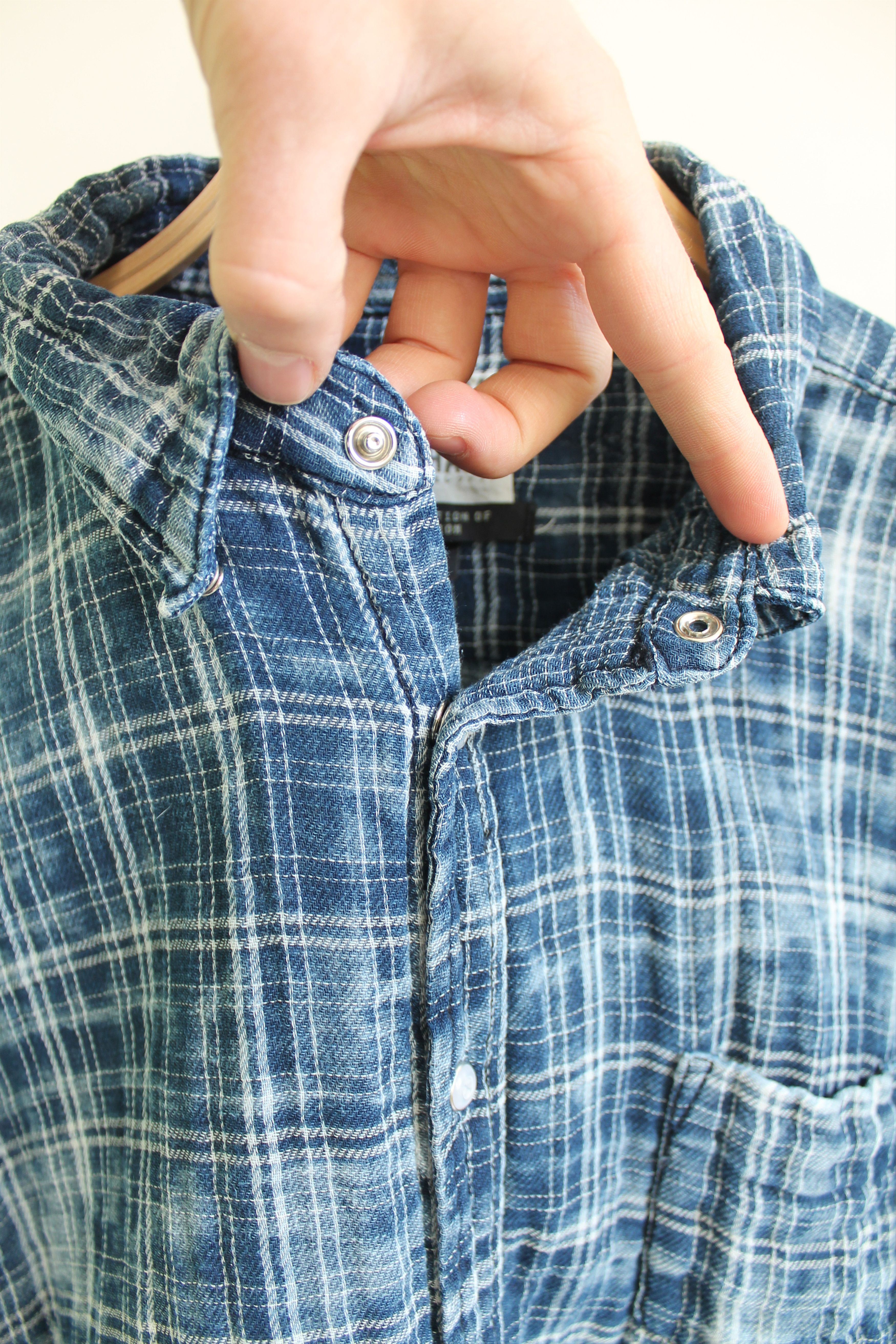 Japanese Brand One Green Elephant Plaid Shirt size Small Size US S / EU 44-46 / 1 - 4 Thumbnail