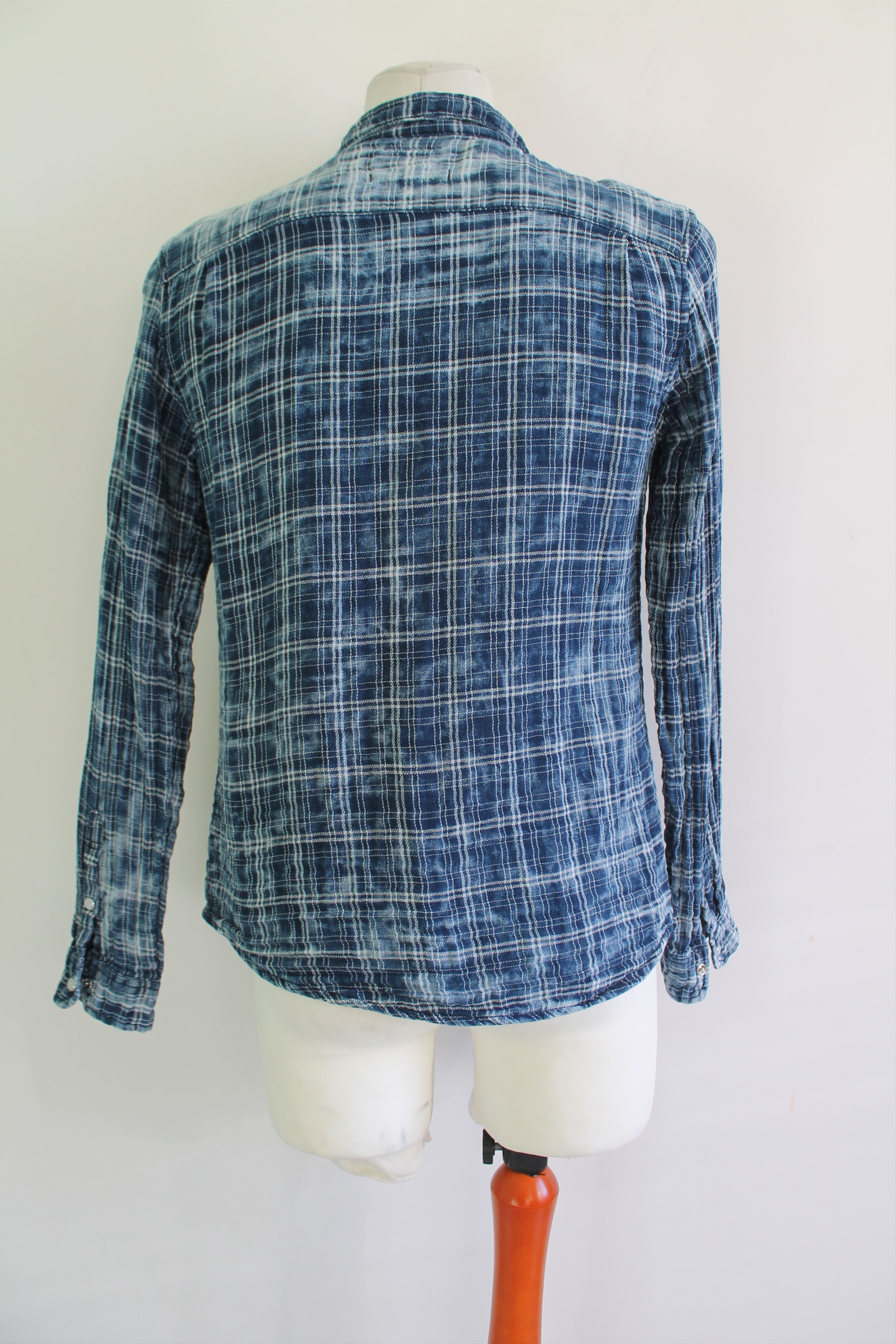 Japanese Brand One Green Elephant Plaid Shirt size Small Size US S / EU 44-46 / 1 - 9 Thumbnail