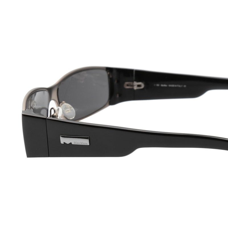 Max Mara Max Mara 90's Black Rectangular Frame Sunglasses Size ONE SIZE - 3 Thumbnail