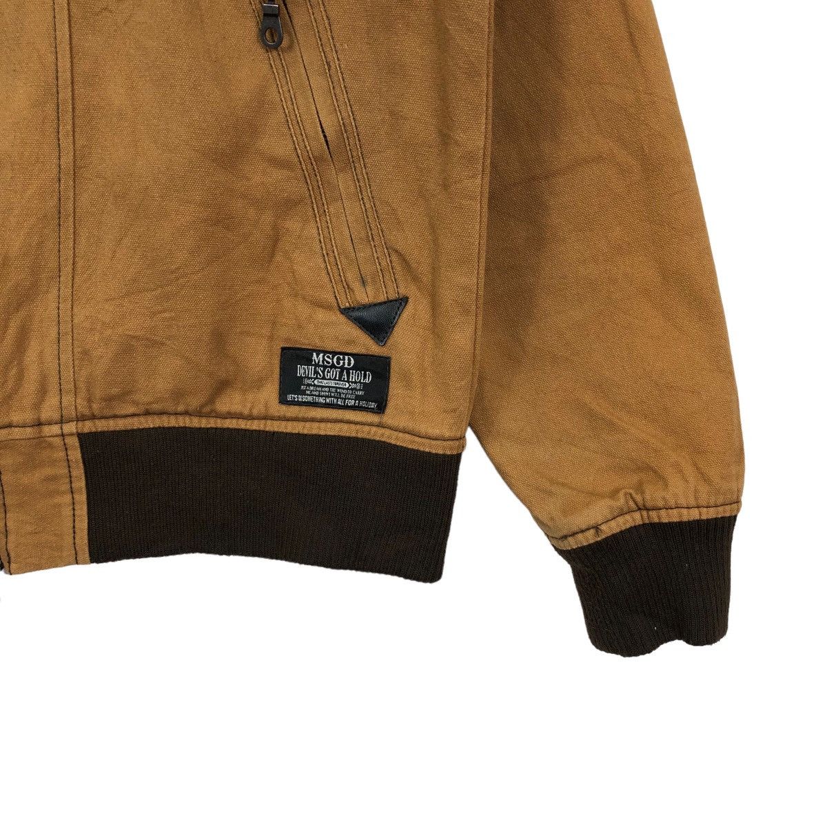 Japanese Brand × Vintage MASTERGROUND Khaki Jacket Casual Style Workwear Japanese Size US M / EU 48-50 / 2 - 3 Thumbnail