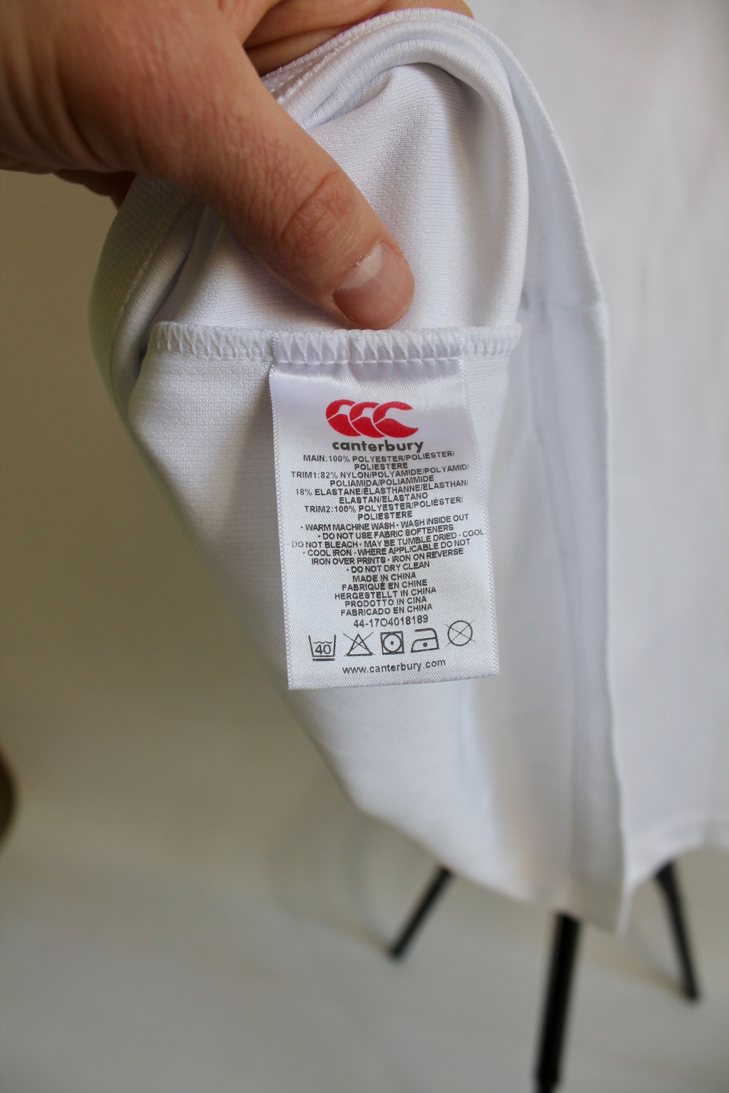 Canterbury of New Zealand ENGLAND Rugby Team Canterbury National O2 Size US XXL / EU 58 / 5 - 8 Thumbnail