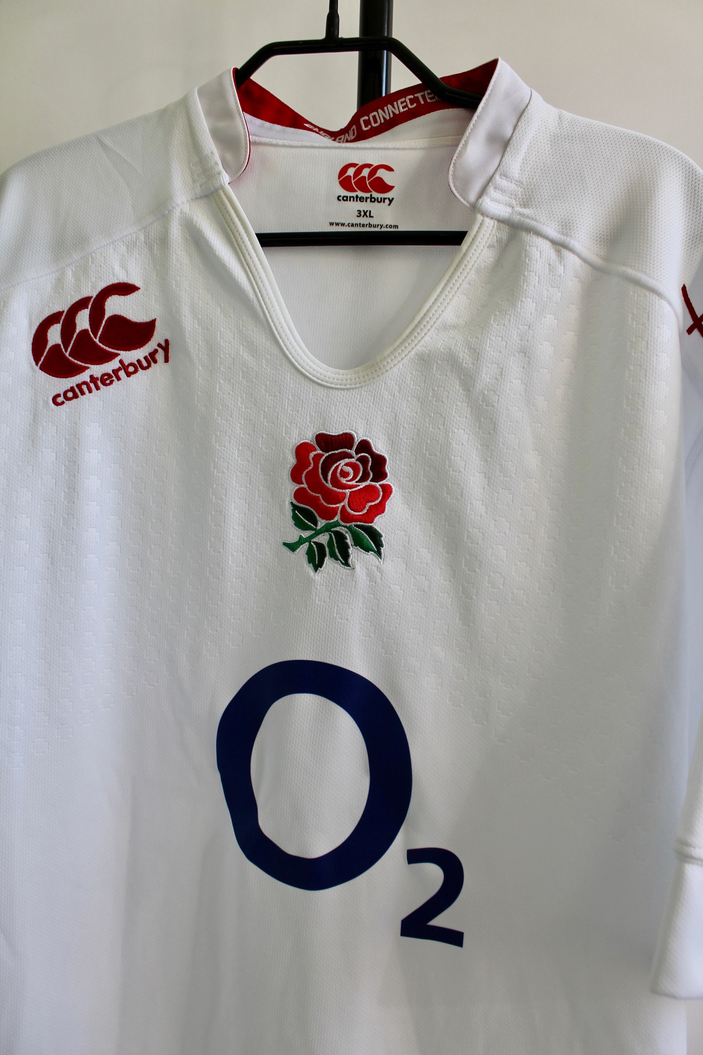 Canterbury of New Zealand ENGLAND Rugby Team Canterbury National O2 Size US XXL / EU 58 / 5 - 2 Thumbnail