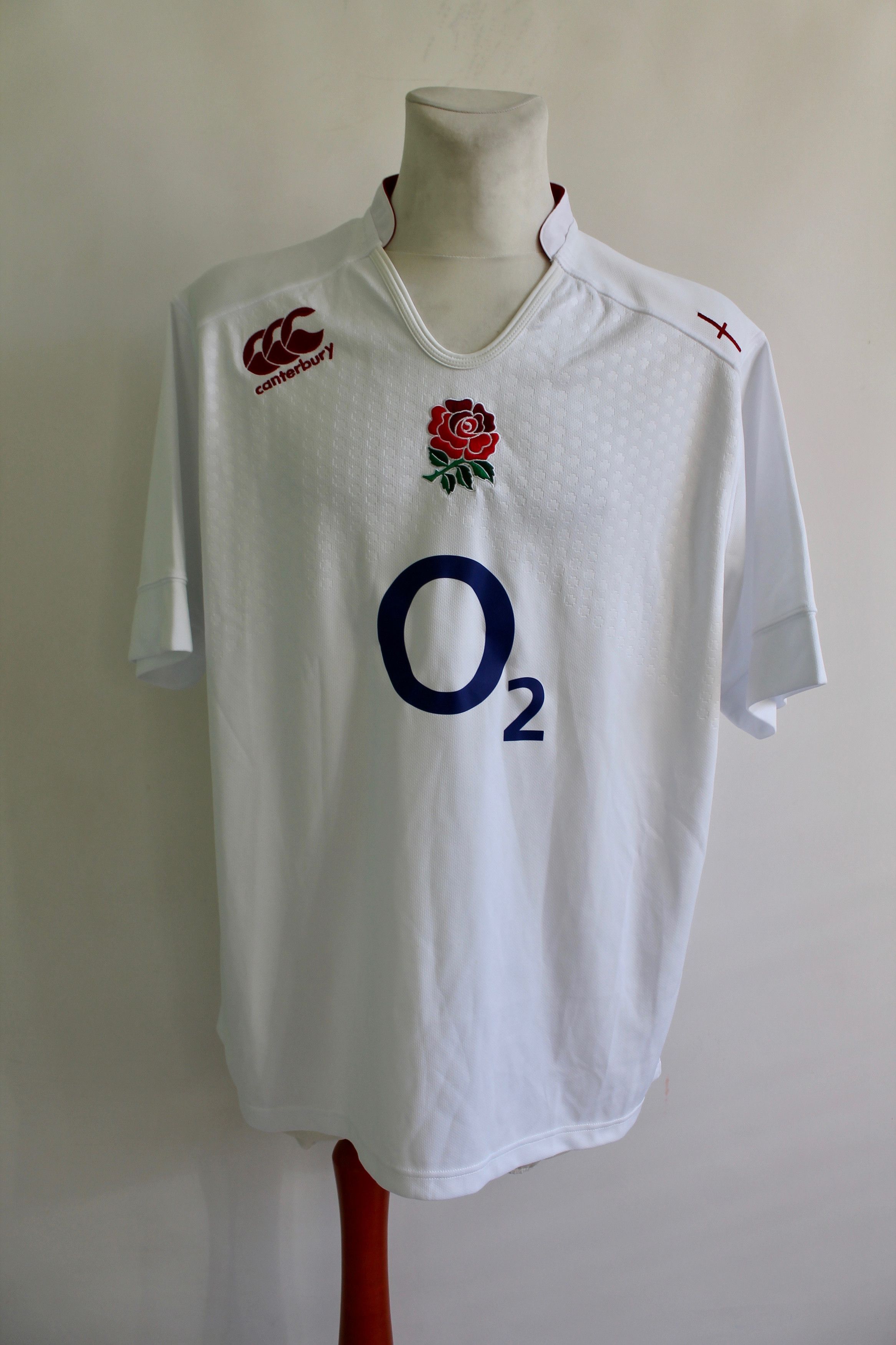 Canterbury of New Zealand ENGLAND Rugby Team Canterbury National O2 Size US XXL / EU 58 / 5 - 9 Thumbnail