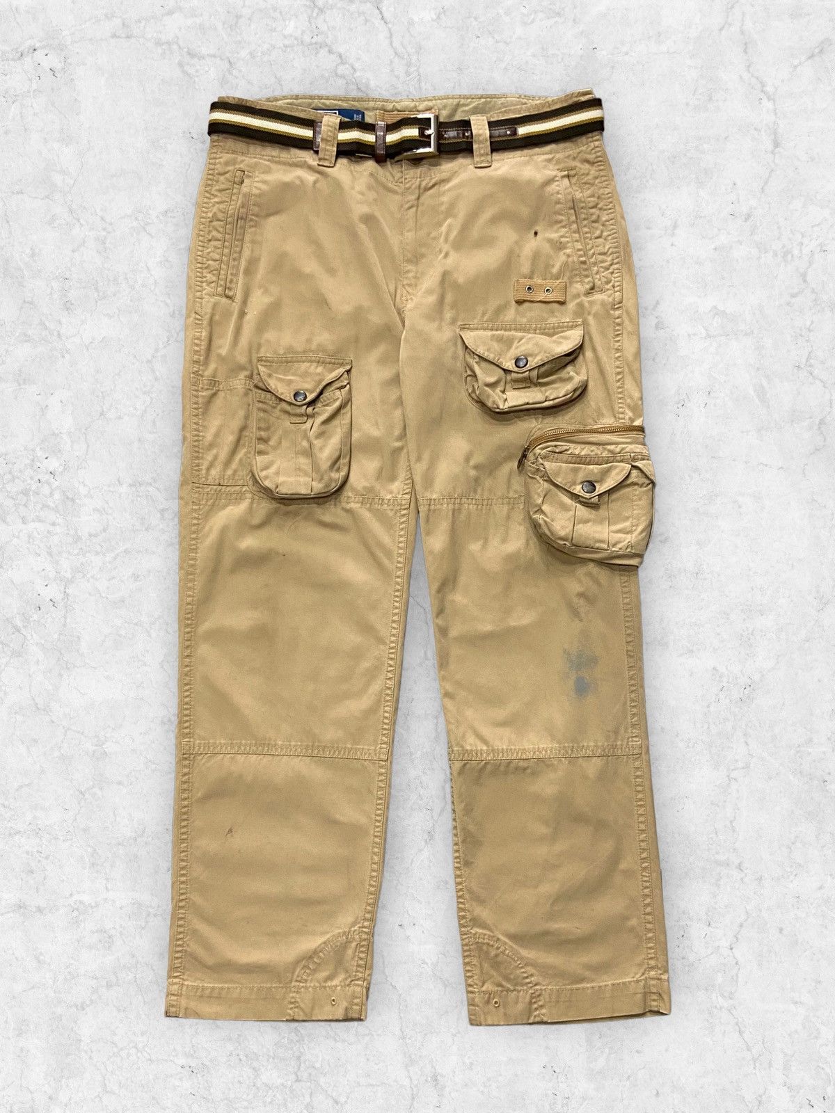 Vintage Polo Ralph Lauren Cargo Technical 3D Multi Pocket