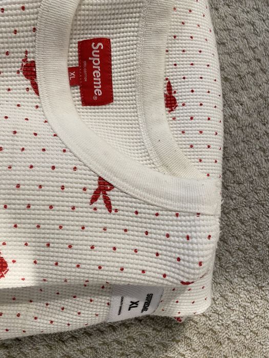 Supreme Supreme/Playboy long sleeve waffle thermal | Grailed