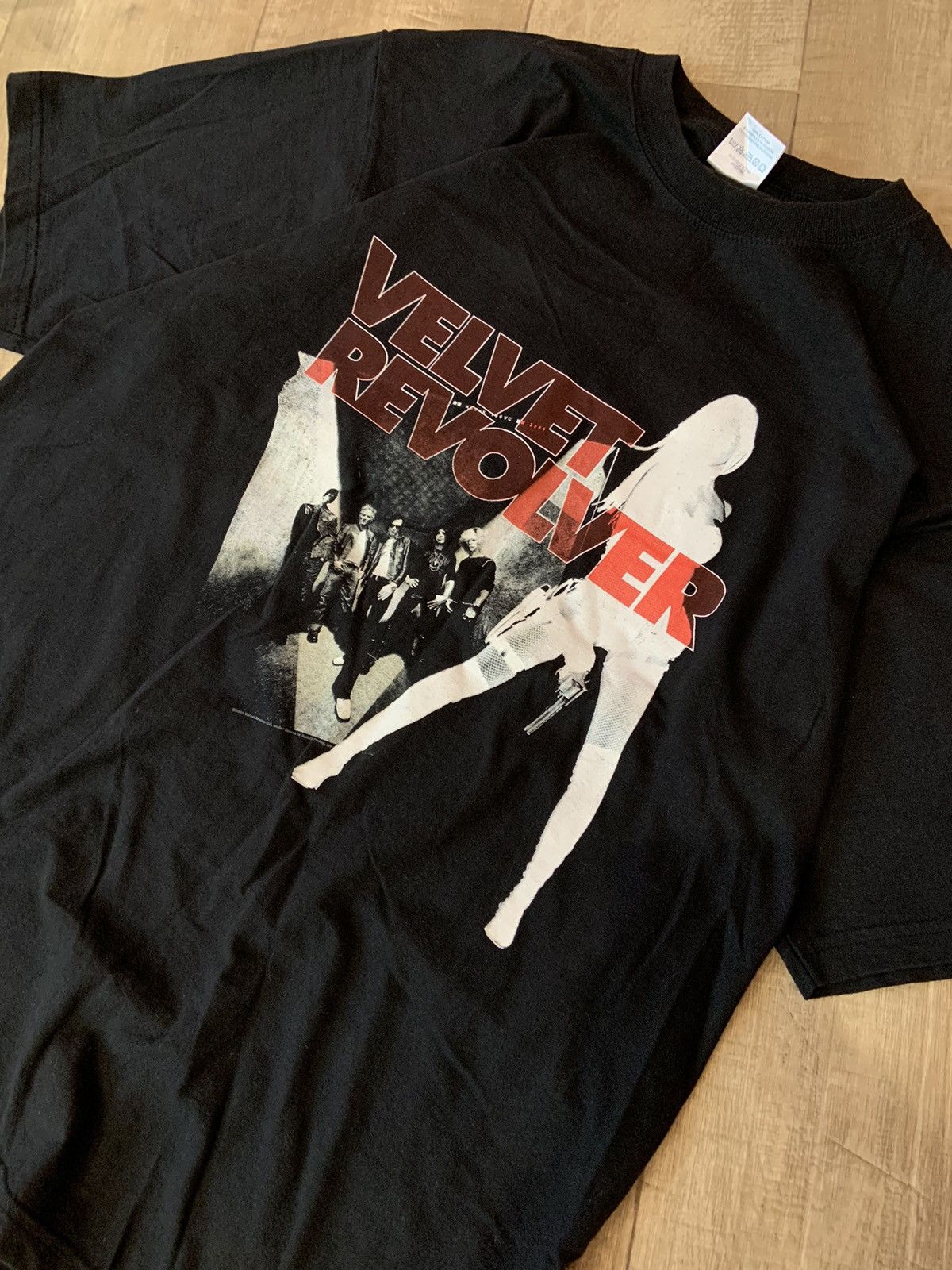Band Tees × Vintage vintage velvet revolver 2004 band tour tee shirt Size US L / EU 52-54 / 3 - 2 Thumbnail