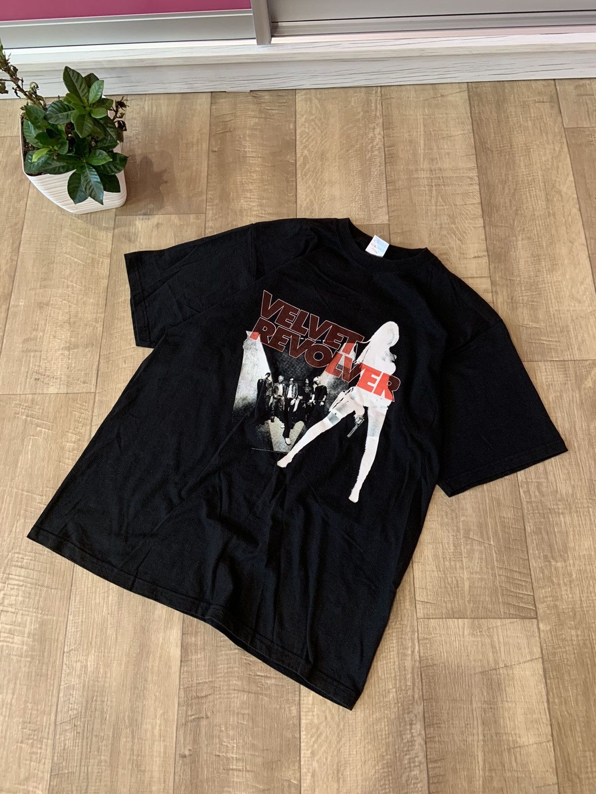 Band Tees × Vintage vintage velvet revolver 2004 band tour tee shirt Size US L / EU 52-54 / 3 - 1 Thumbnail