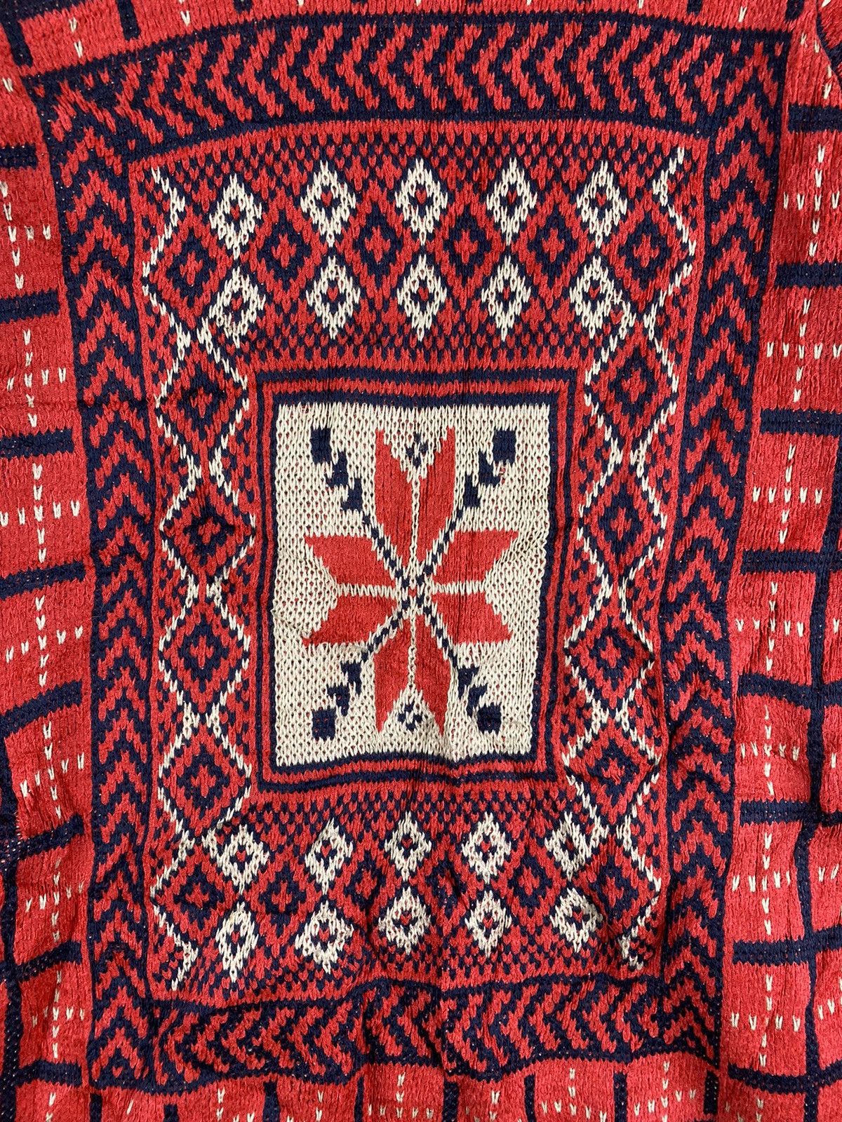 Coogi × Japanese Brand Vintage 90’s Pinion Coogi Style Knit Sweater Mock Neck Size US L / EU 52-54 / 3 - 2 Thumbnail