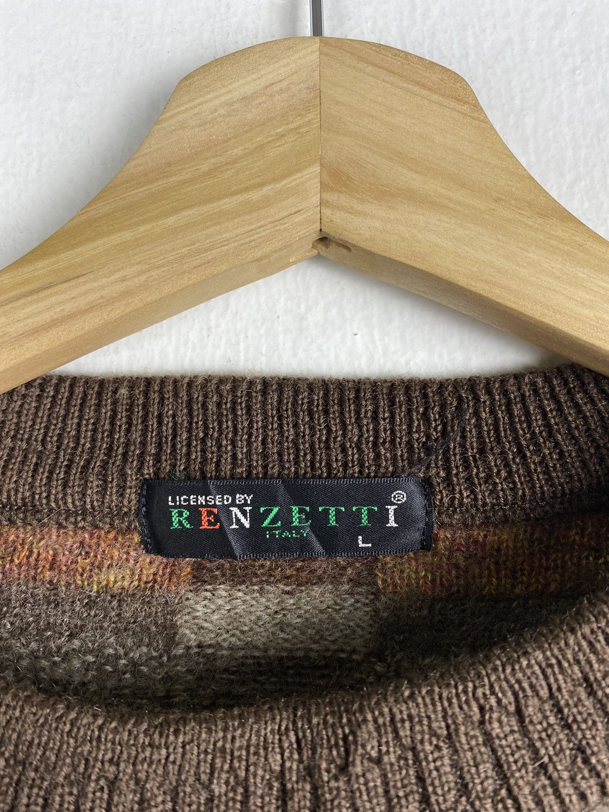 Coogi Vintage Renzetti Multicolour Coogi Style Knit Sweater Size L / US 10 / IT 46 - 4 Thumbnail
