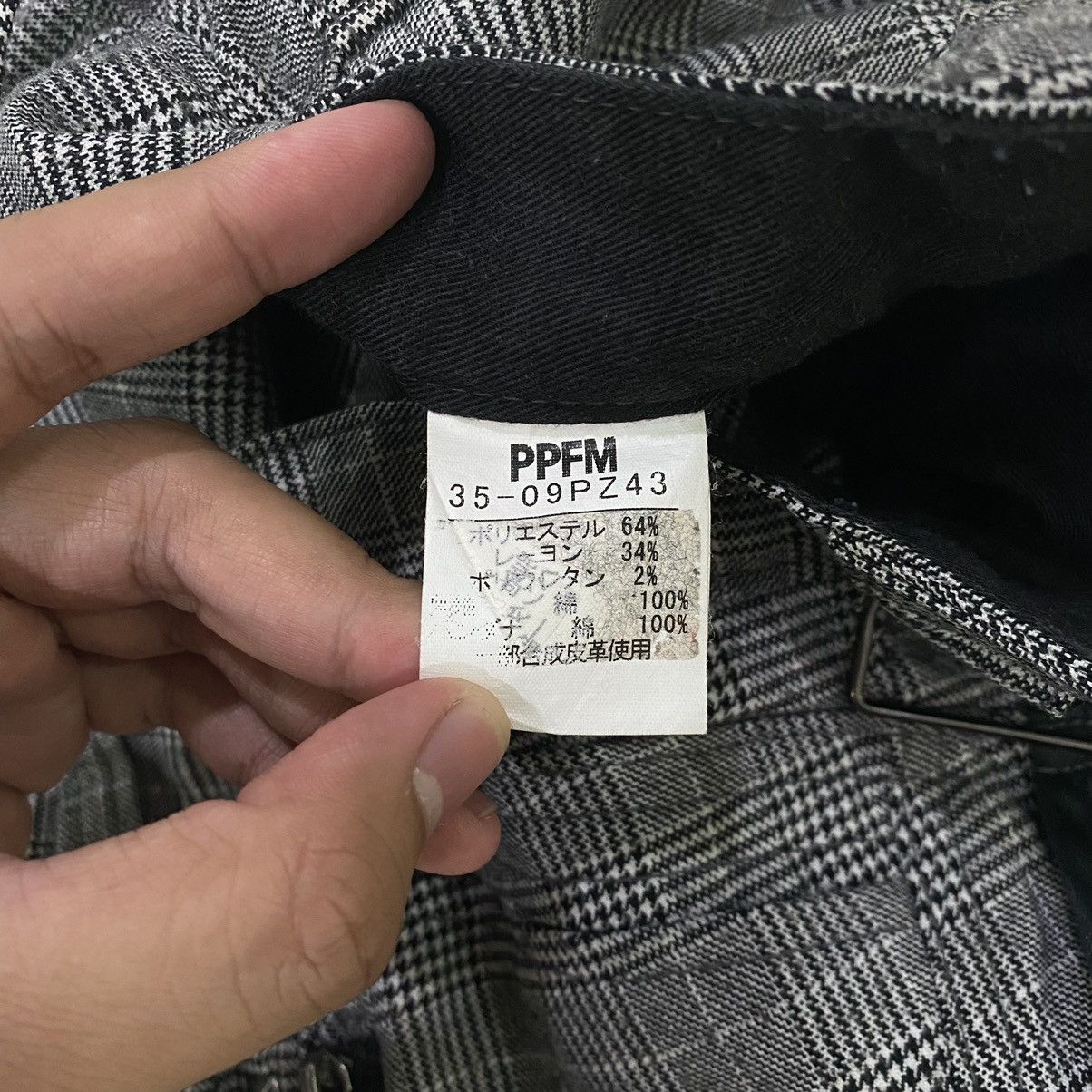 If Six Was Nine × Le Grande Bleu (L.G.B.) × PPFM Vintage PPFM Tactical Checkered Pants on Punk Style Size US 31 - 12 Thumbnail