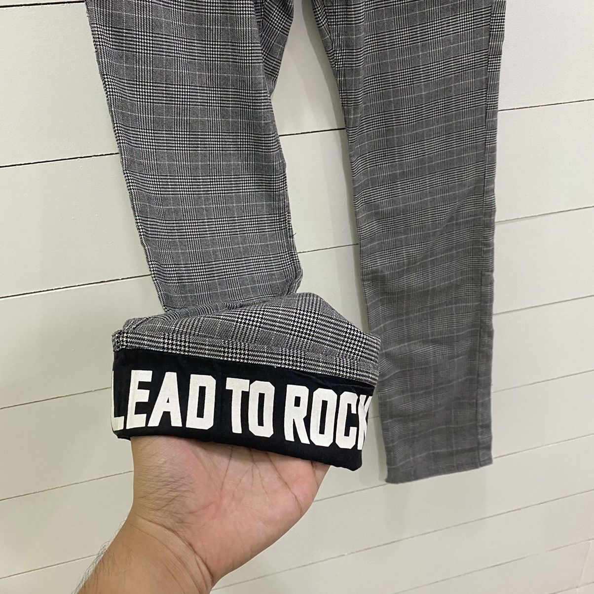 If Six Was Nine × Le Grande Bleu (L.G.B.) × PPFM Vintage PPFM Tactical Checkered Pants on Punk Style Size US 31 - 8 Thumbnail