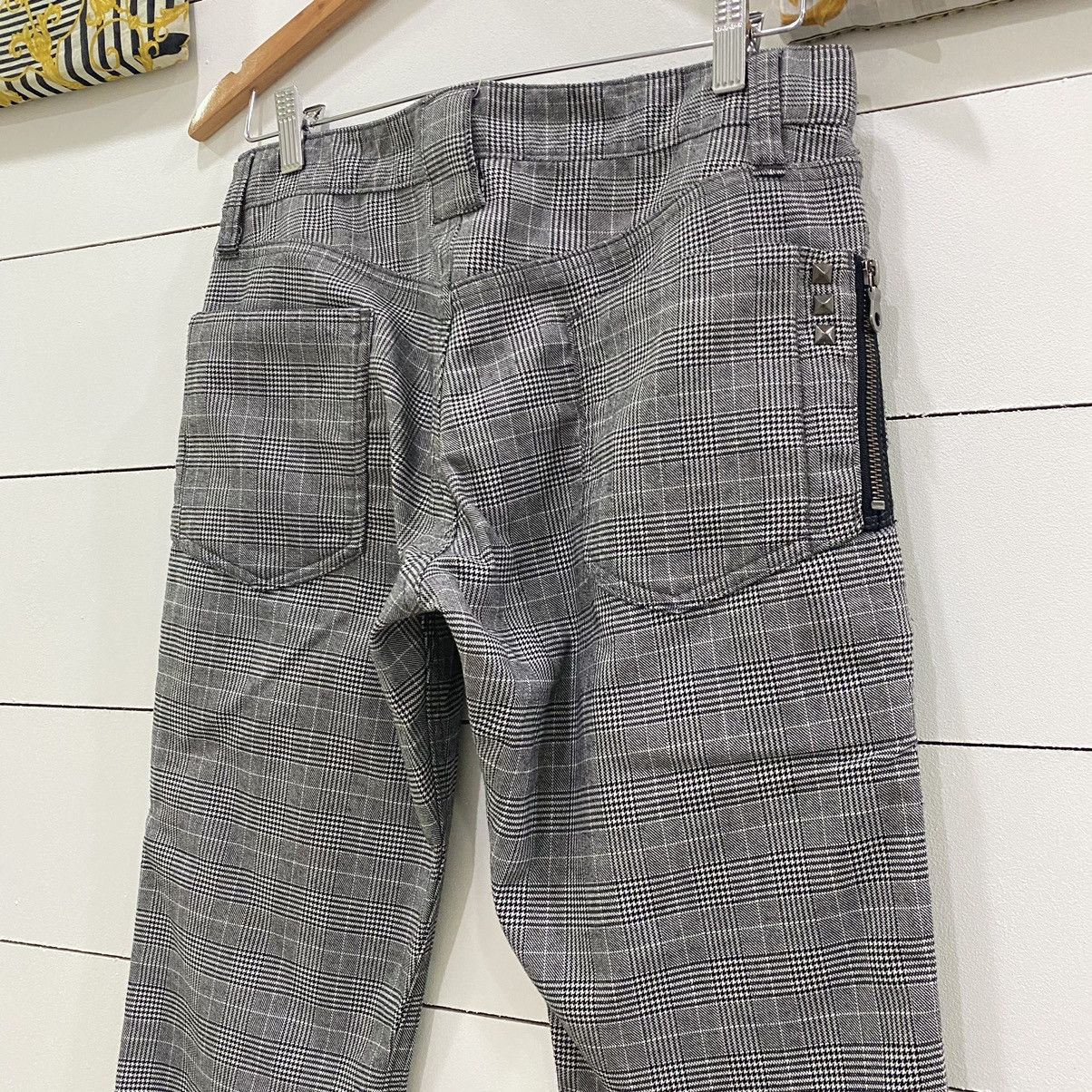 If Six Was Nine × Le Grande Bleu (L.G.B.) × PPFM Vintage PPFM Tactical Checkered Pants on Punk Style Size US 31 - 11 Thumbnail