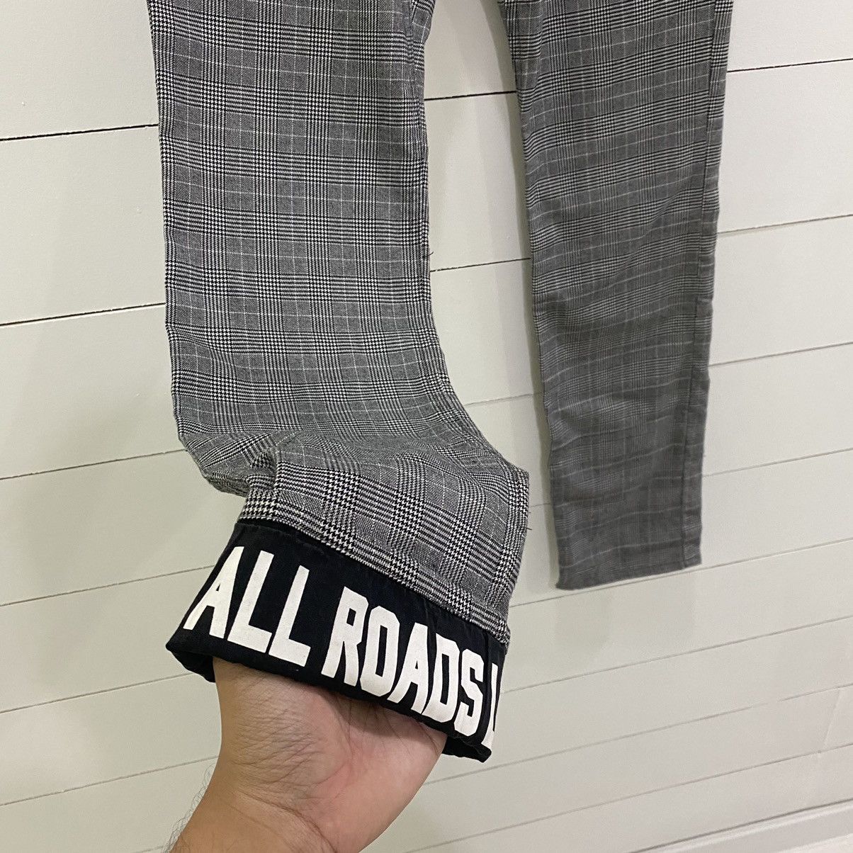 If Six Was Nine × Le Grande Bleu (L.G.B.) × PPFM Vintage PPFM Tactical Checkered Pants on Punk Style Size US 31 - 7 Thumbnail