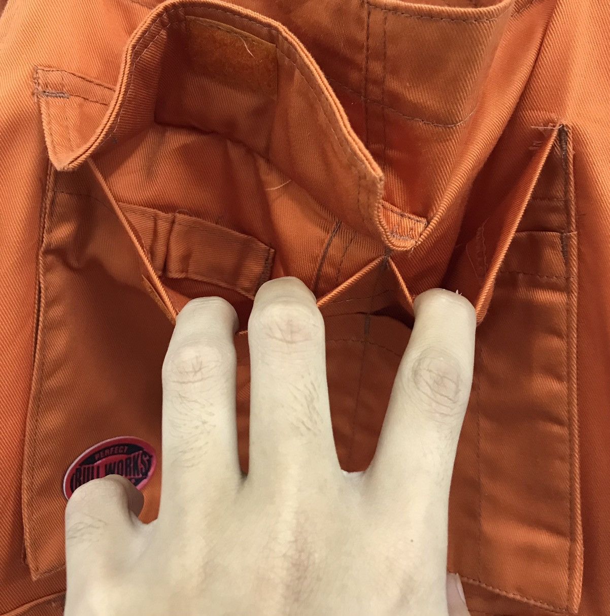 Japanese Brand VINTAGE BULL WORKS PERFECT FUNCTIONAL GEAR OVERALL Size US 33 - 6 Thumbnail