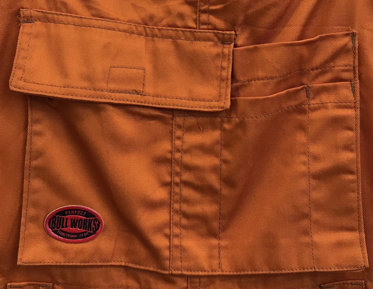 Japanese Brand VINTAGE BULL WORKS PERFECT FUNCTIONAL GEAR OVERALL Size US 33 - 5 Thumbnail
