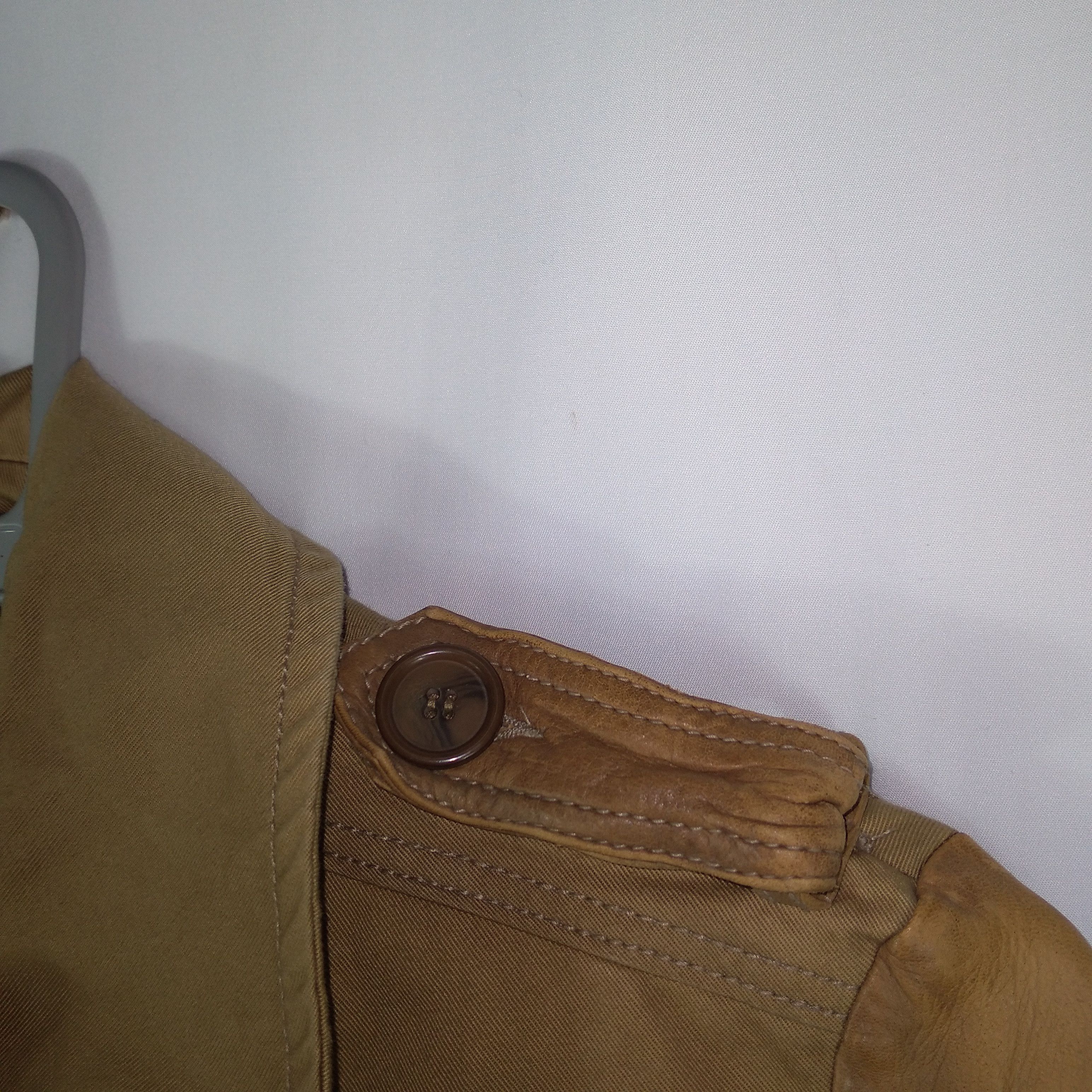 Other Zu Elements Sleeves Leathers Faded Stylish Chore Jacket Size US M / EU 48-50 / 2 - 15 Thumbnail