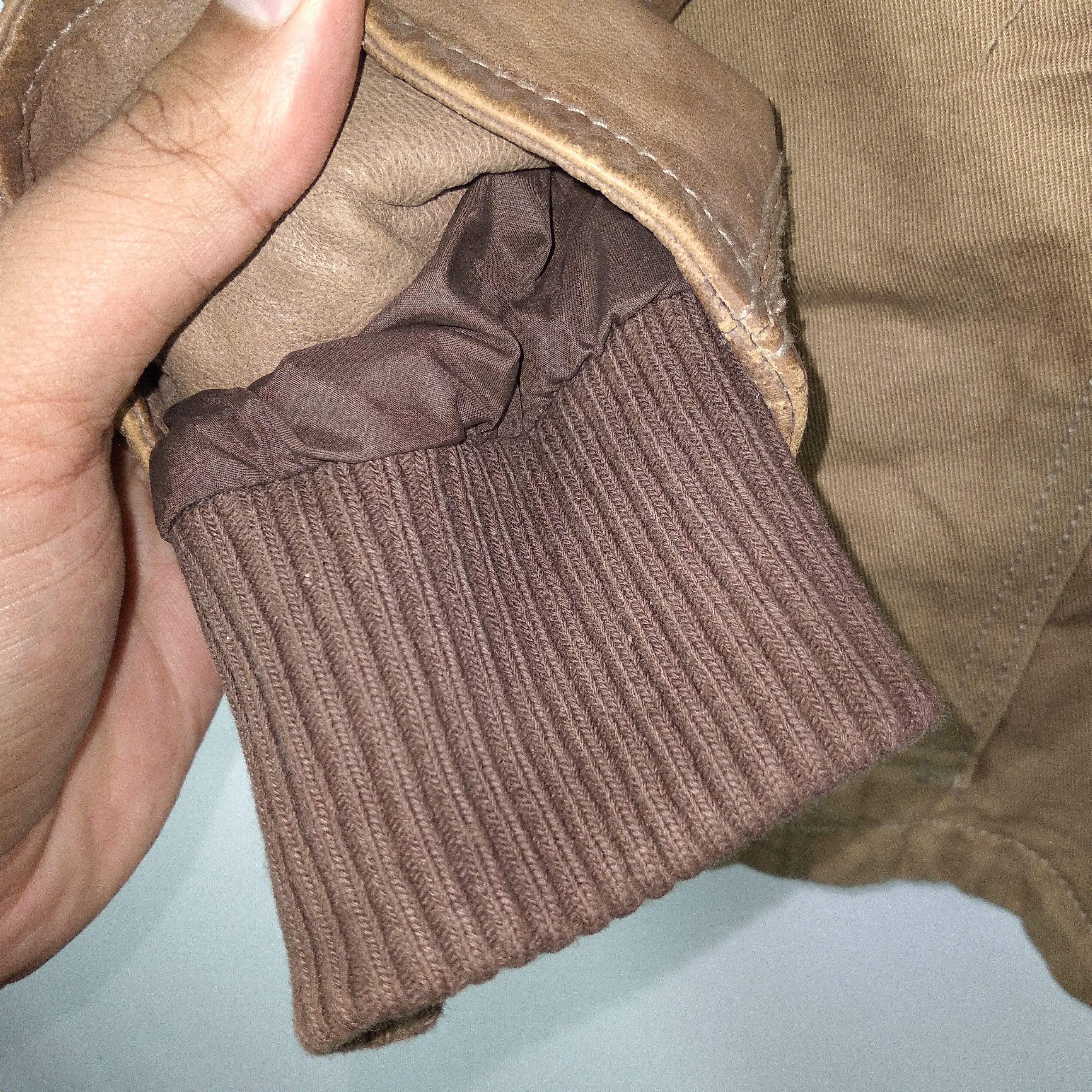 Other Zu Elements Sleeves Leathers Faded Stylish Chore Jacket Size US M / EU 48-50 / 2 - 13 Thumbnail