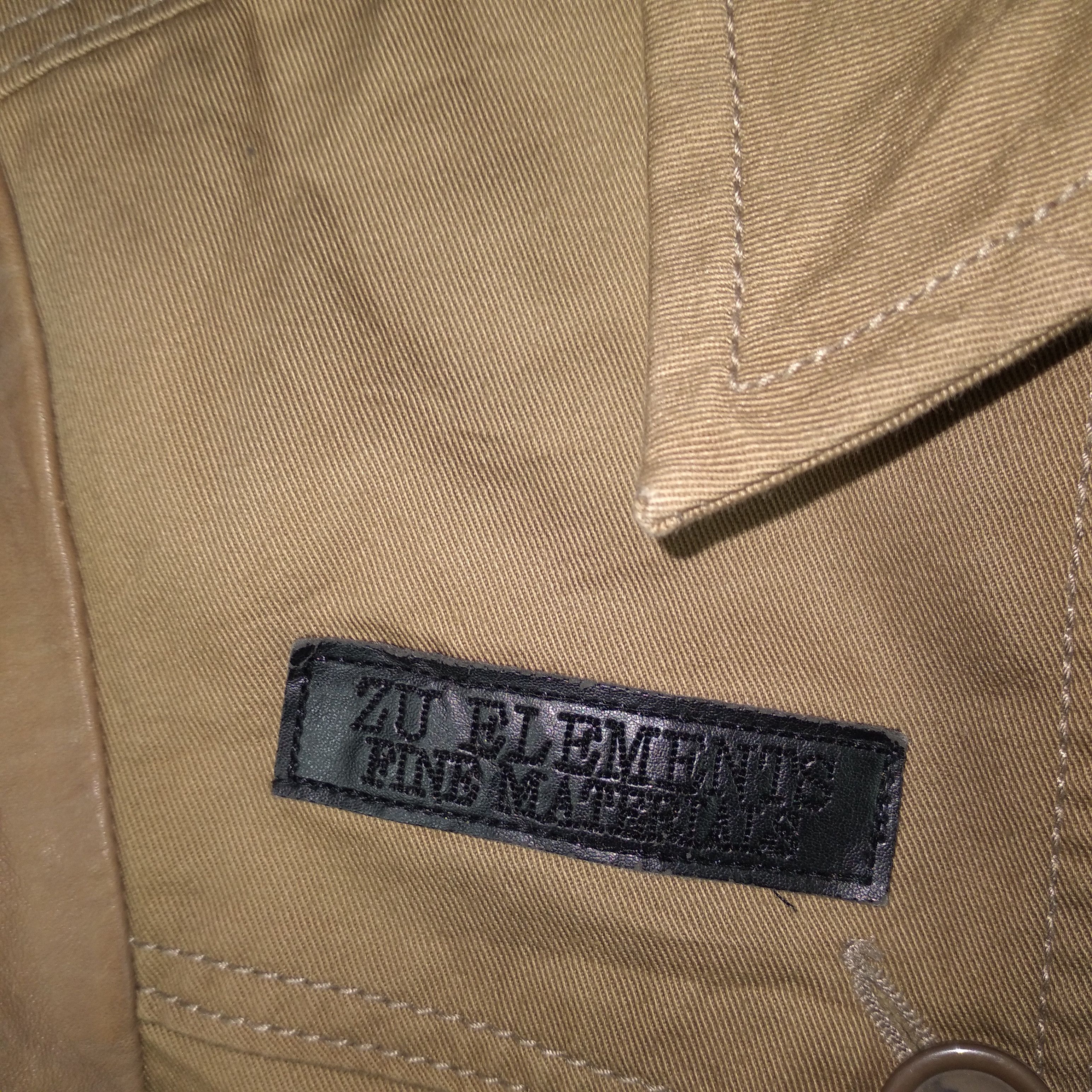 Other Zu Elements Sleeves Leathers Faded Stylish Chore Jacket Size US M / EU 48-50 / 2 - 7 Thumbnail