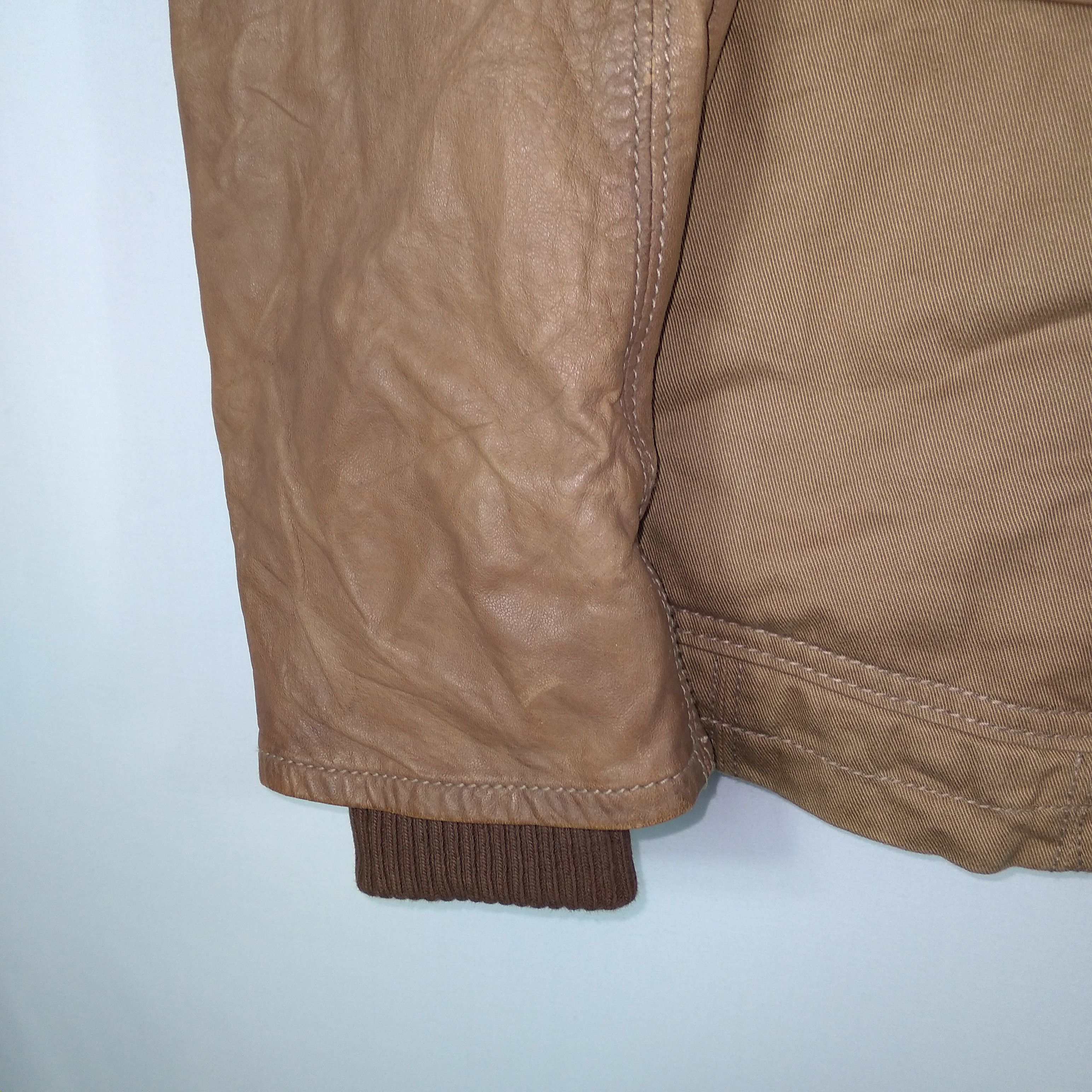 Other Zu Elements Sleeves Leathers Faded Stylish Chore Jacket Size US M / EU 48-50 / 2 - 12 Thumbnail