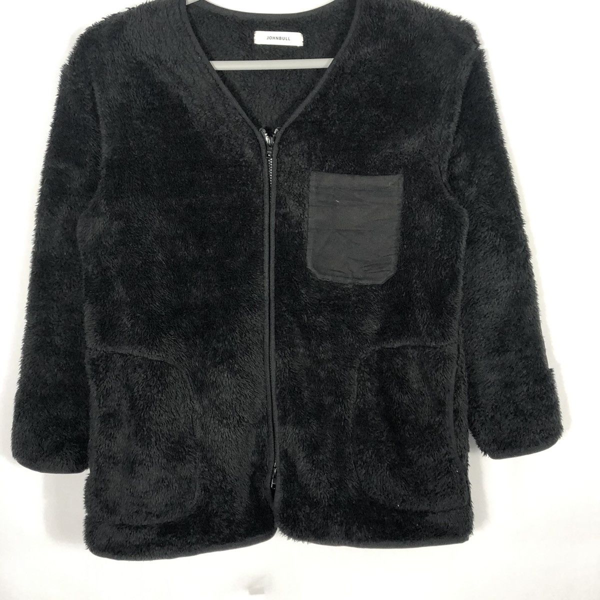 Designer × Johnbull 🔥Rare🔥John Bull Deep Pile Sherpa Fleece Zipper Winter Jacket Size US S / EU 44-46 / 1 - 3 Thumbnail