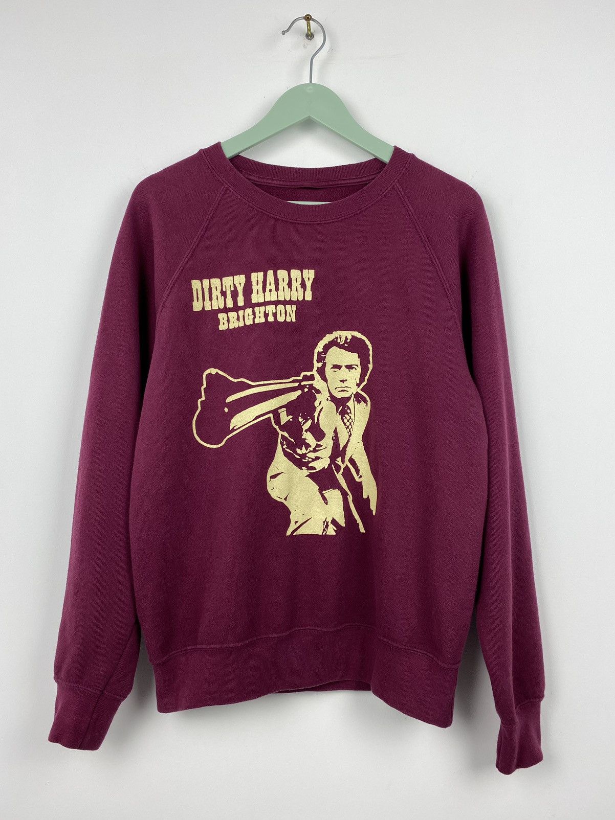 Vintage Dirty Harry Brighton Clint Eastwood Sweatshirt Taxi Driver Size US M / EU 48-50 / 2 - 1 Thumbnail