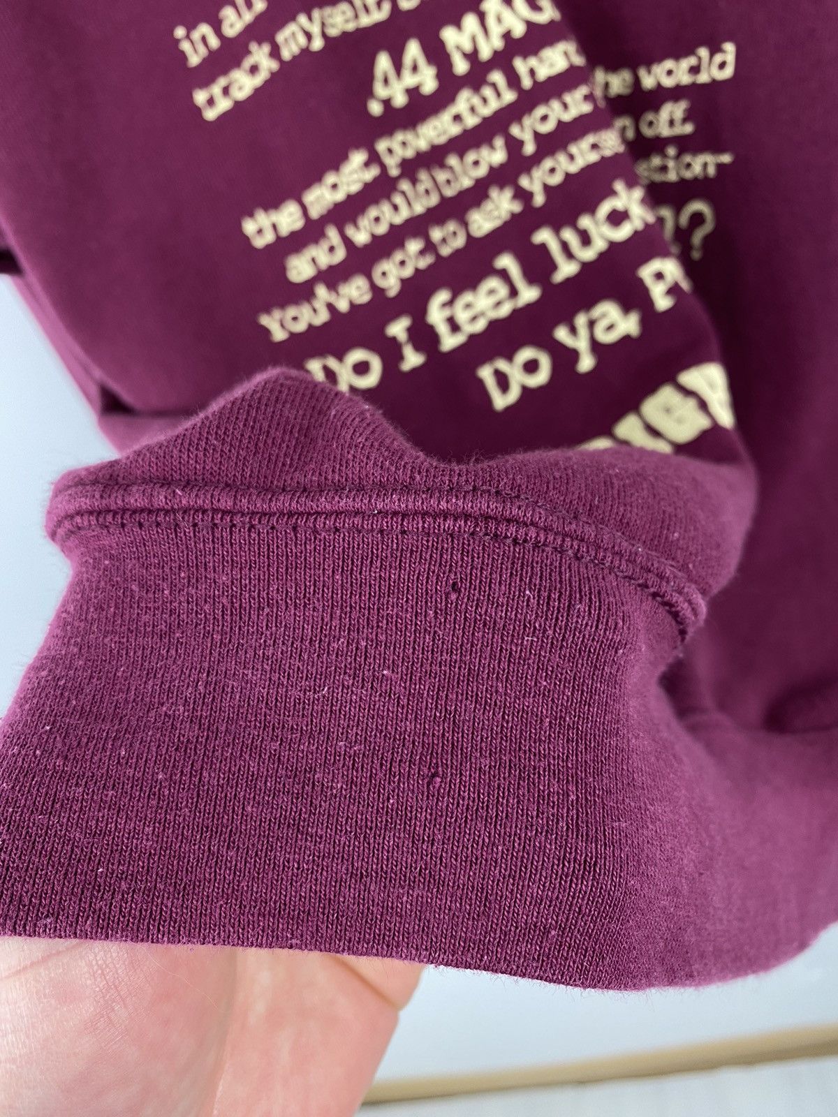 Vintage Dirty Harry Brighton Clint Eastwood Sweatshirt Taxi Driver Size US M / EU 48-50 / 2 - 9 Thumbnail