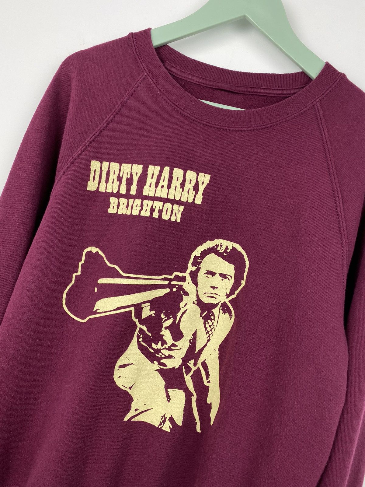 Vintage Dirty Harry Brighton Clint Eastwood Sweatshirt Taxi Driver Size US M / EU 48-50 / 2 - 2 Thumbnail