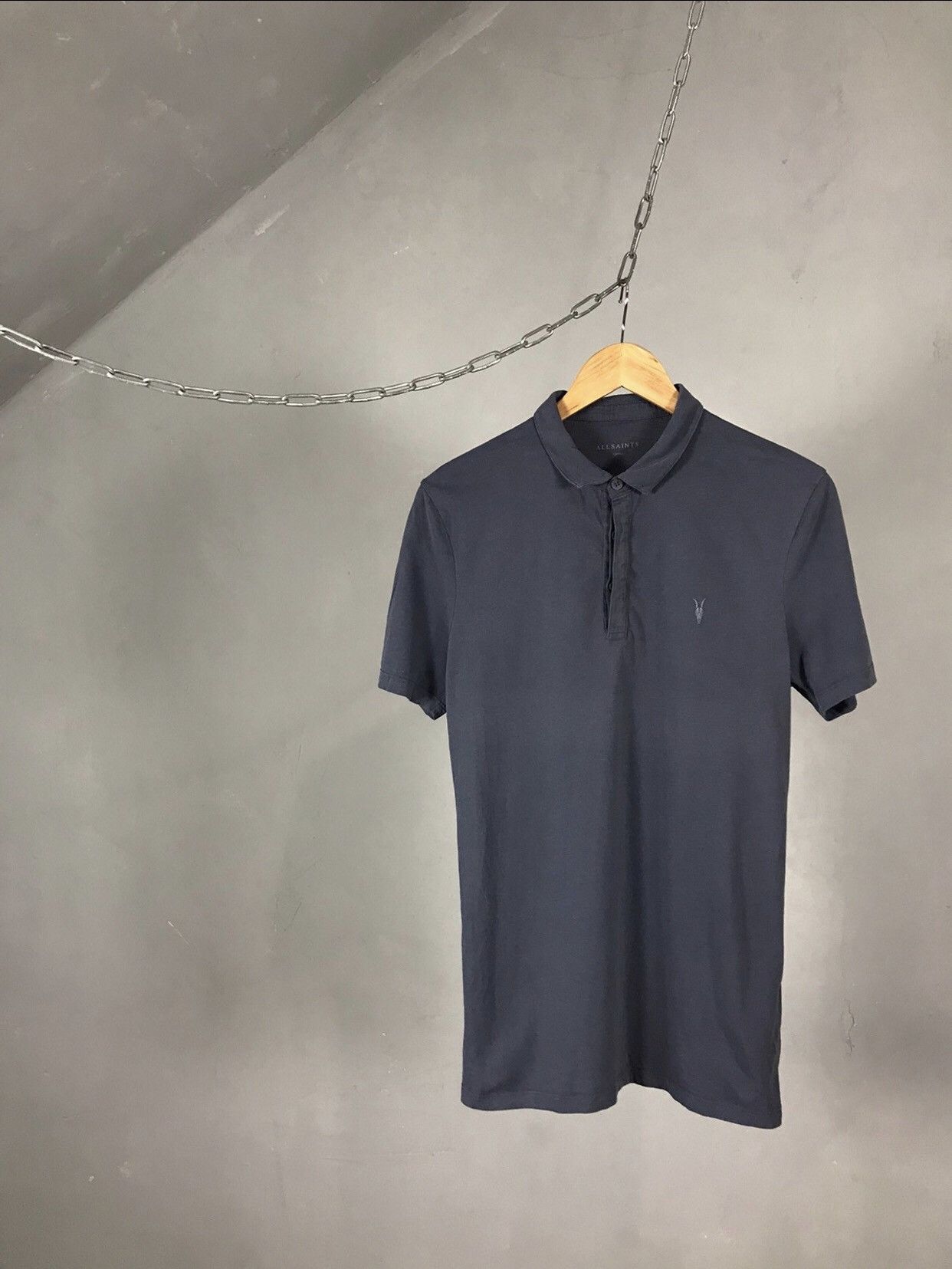 Allsaints Allsaints Luxury Streetwear Polo Tee Size US S / EU 44-46 / 1 - 1 Thumbnail
