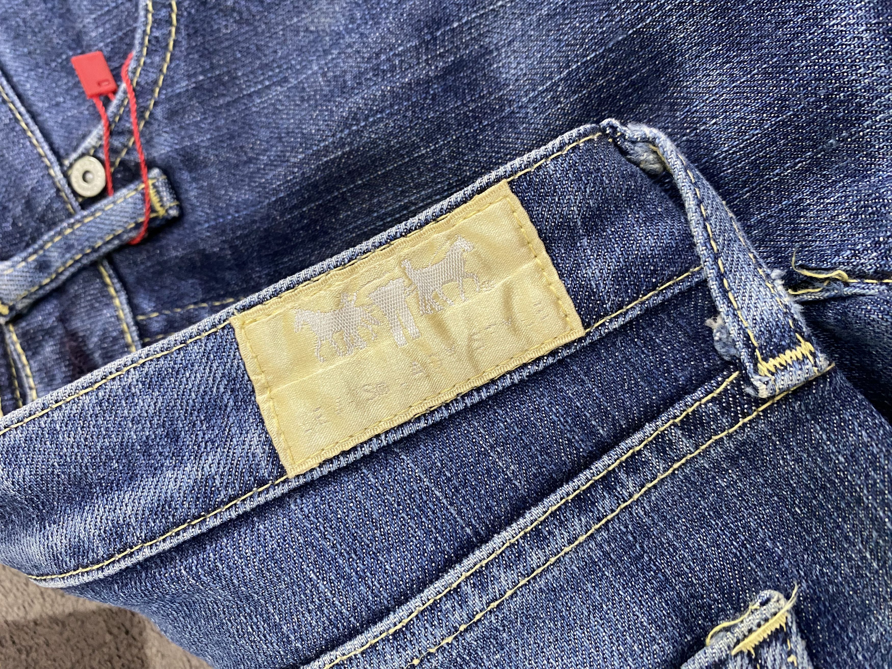 Levi's Vintage Distress Y2K Levi's Flare Denim Jean Size 29" - 5 Thumbnail