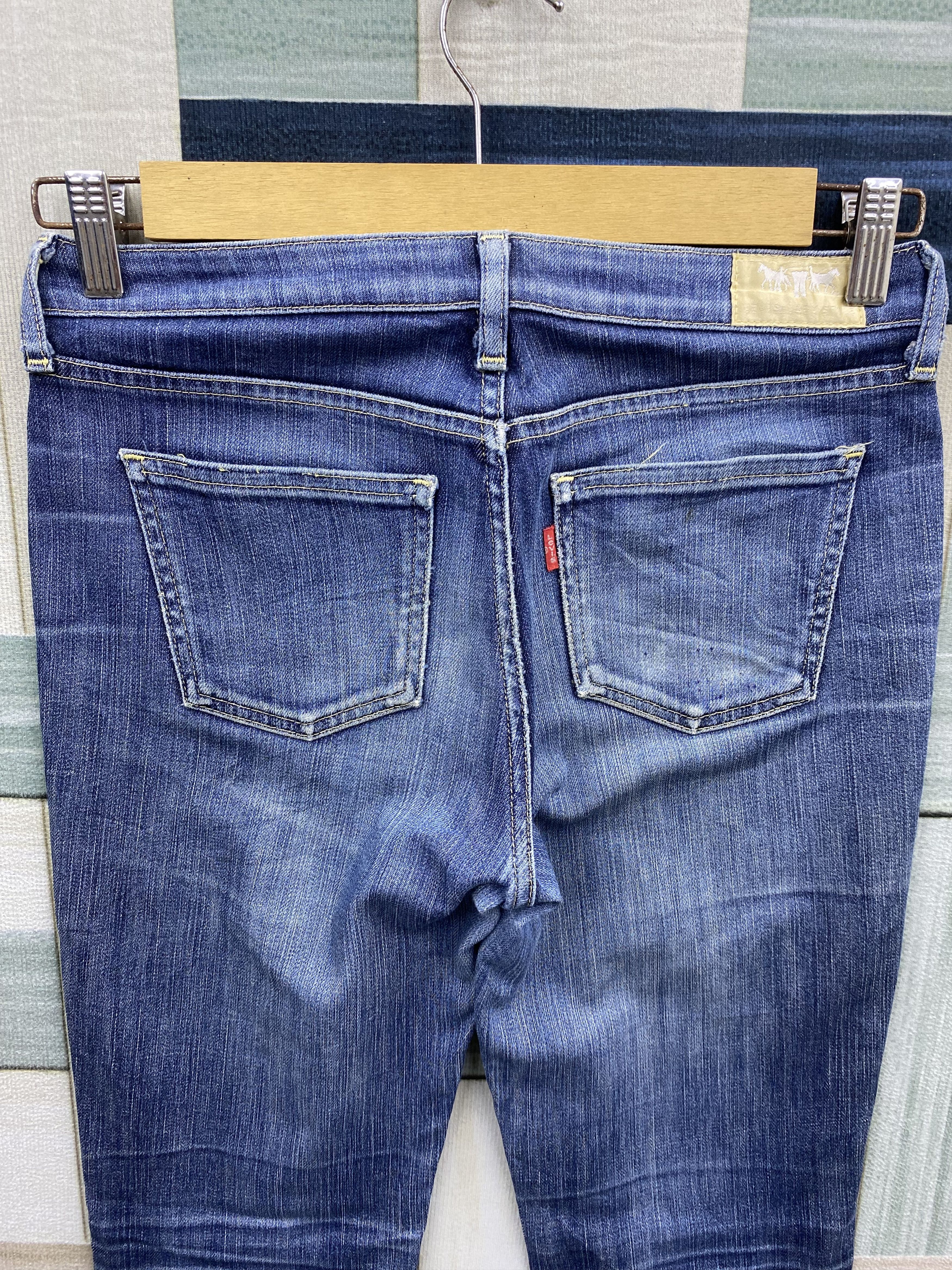 Levi's Vintage Distress Y2K Levi's Flare Denim Jean Size 29" - 4 Thumbnail