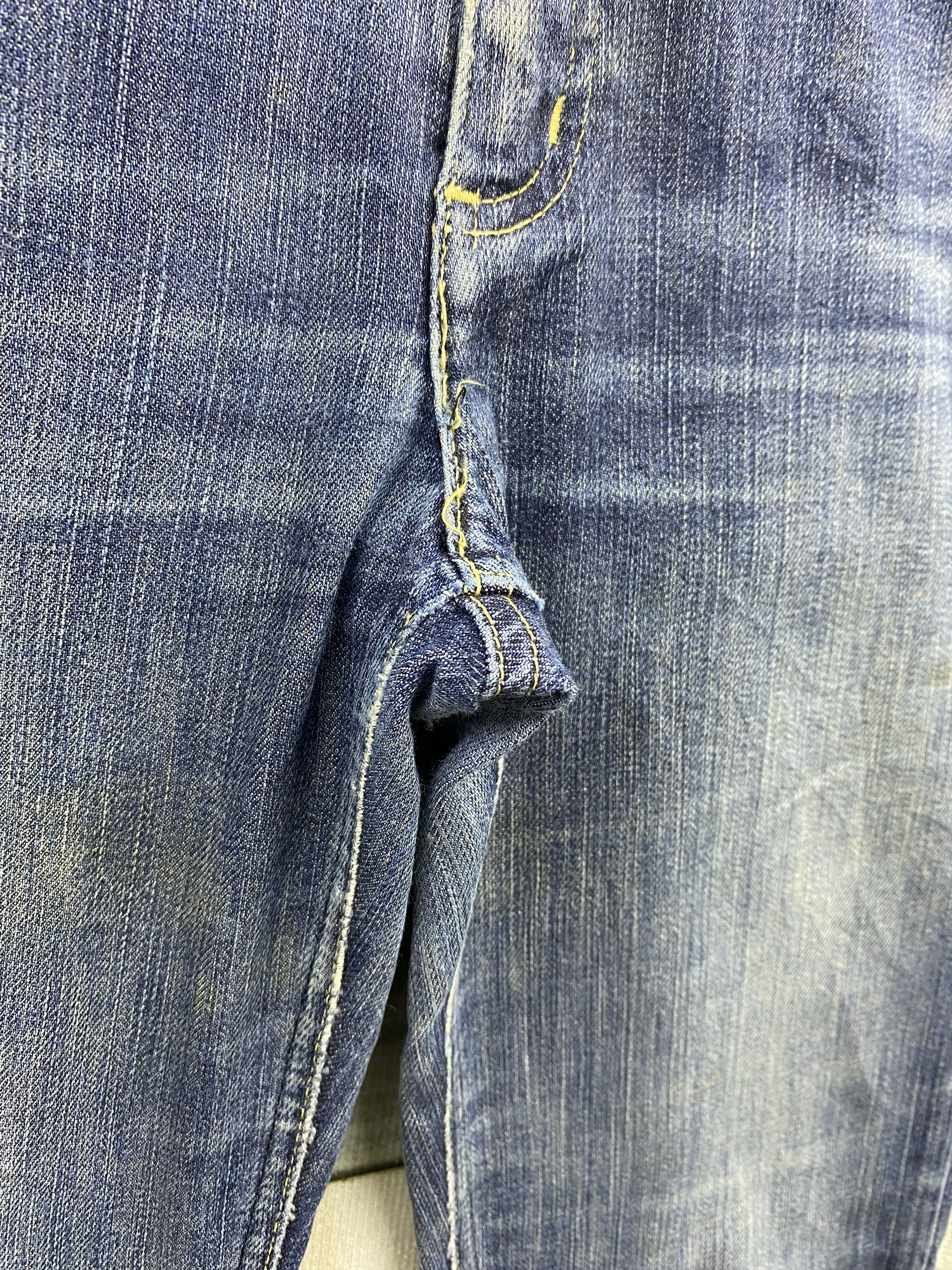 Levi's Vintage Distress Y2K Levi's Flare Denim Jean Size 29" - 8 Thumbnail