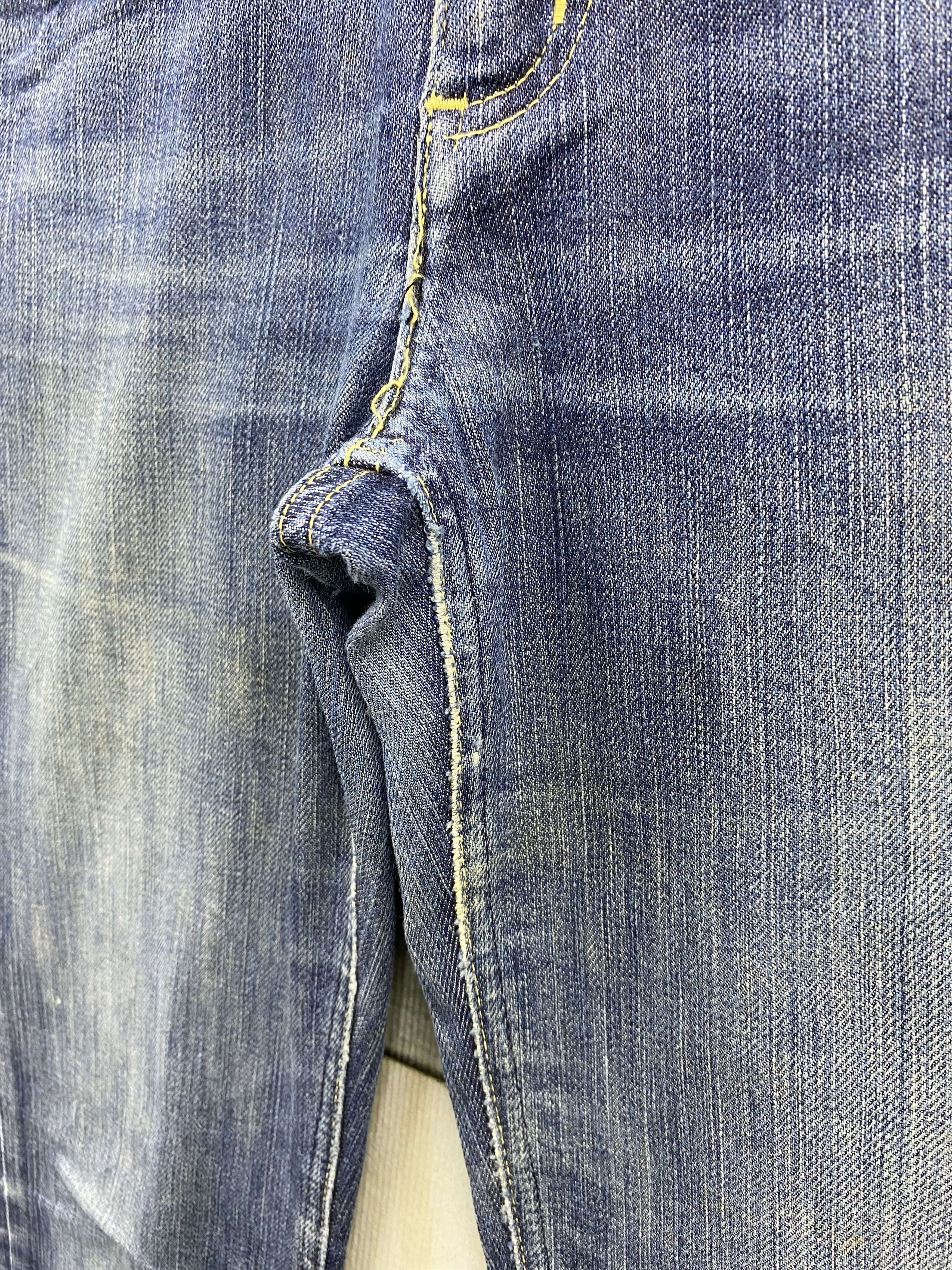 Levi's Vintage Distress Y2K Levi's Flare Denim Jean Size 29" - 9 Thumbnail