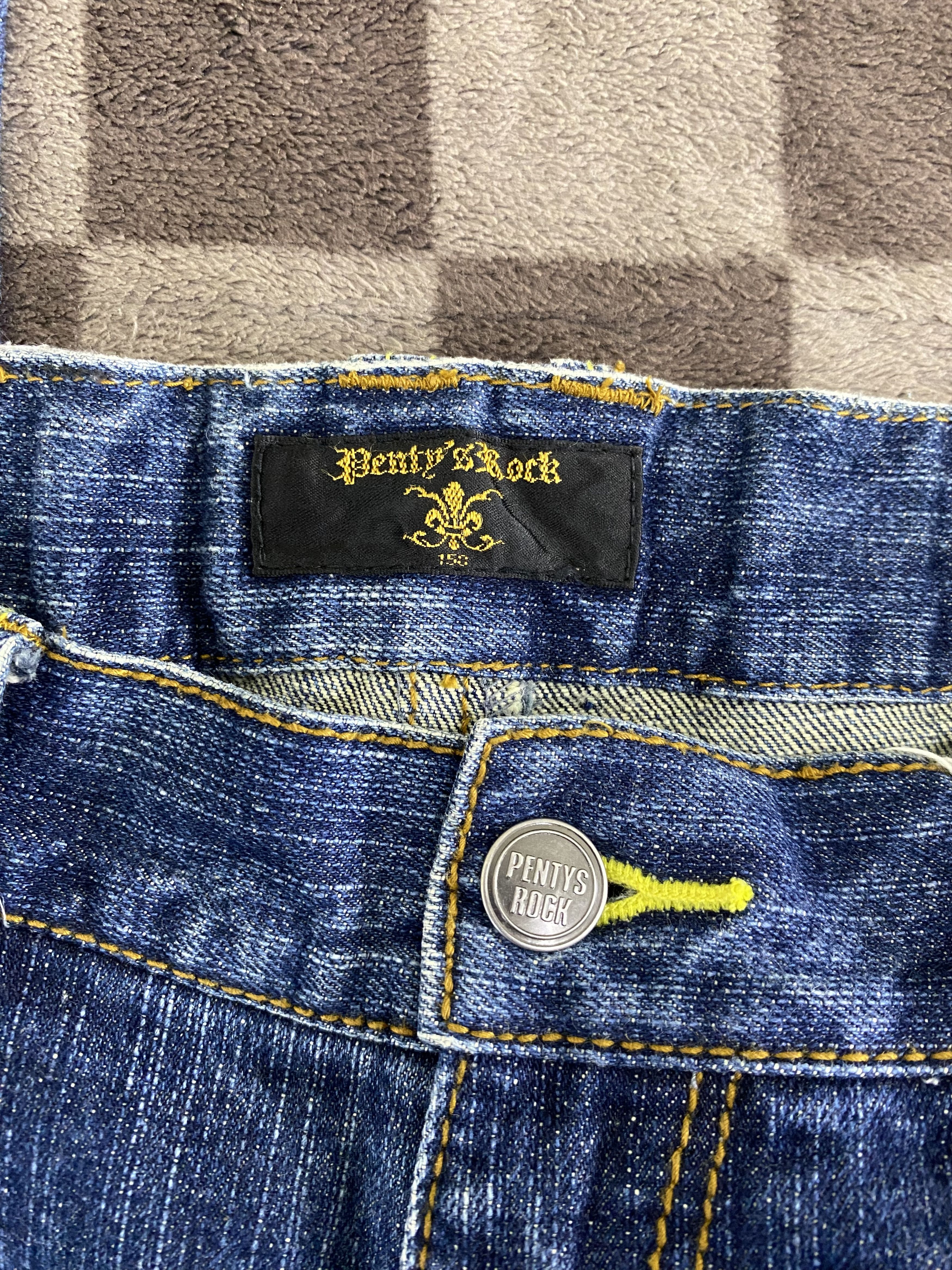 Designer × Japanese Brand Japanese Brand Penty's Rock Printed Denim Jean Size US 29 - 17 Thumbnail