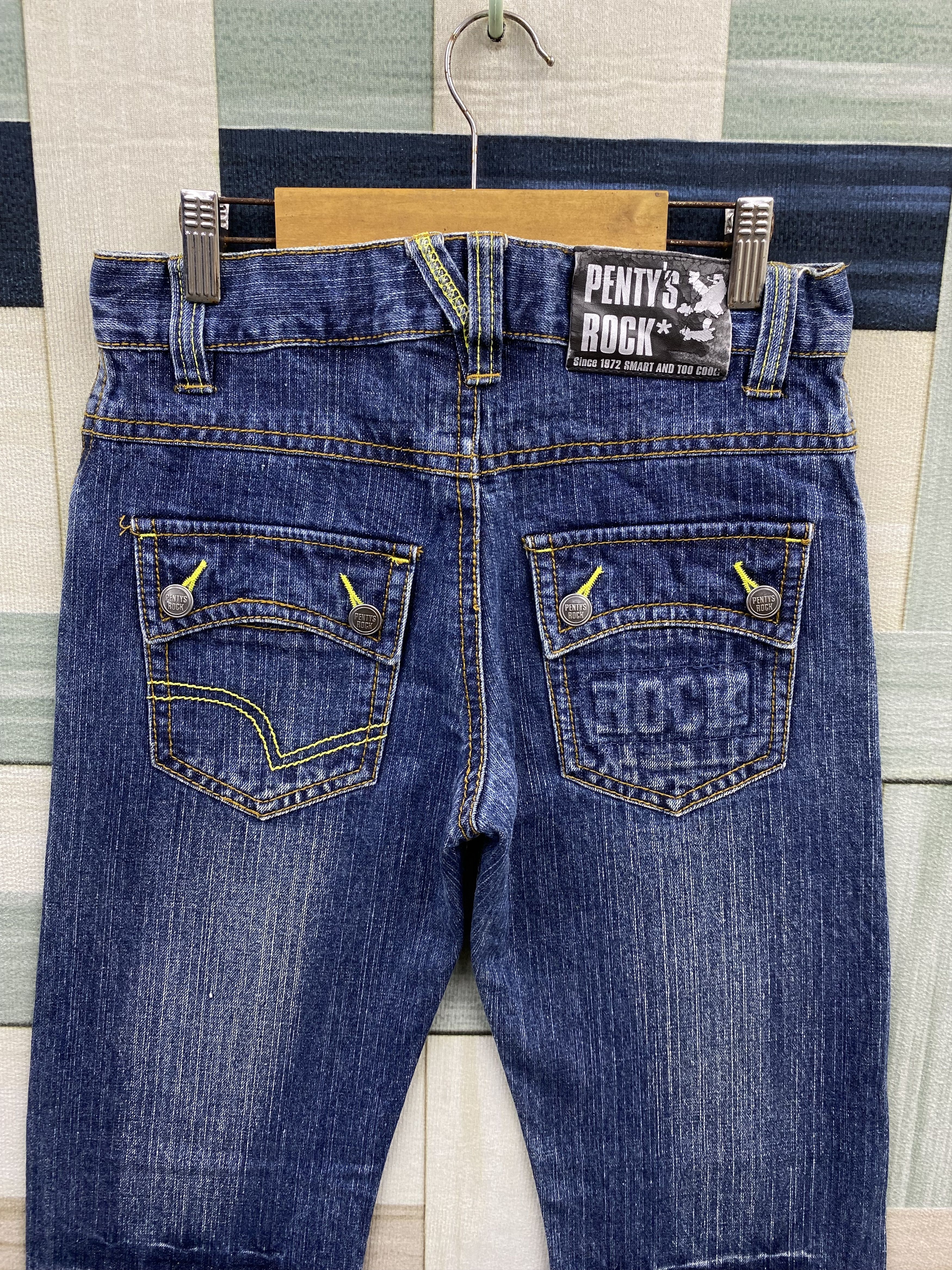 Designer × Japanese Brand Japanese Brand Penty's Rock Printed Denim Jean Size US 29 - 11 Thumbnail