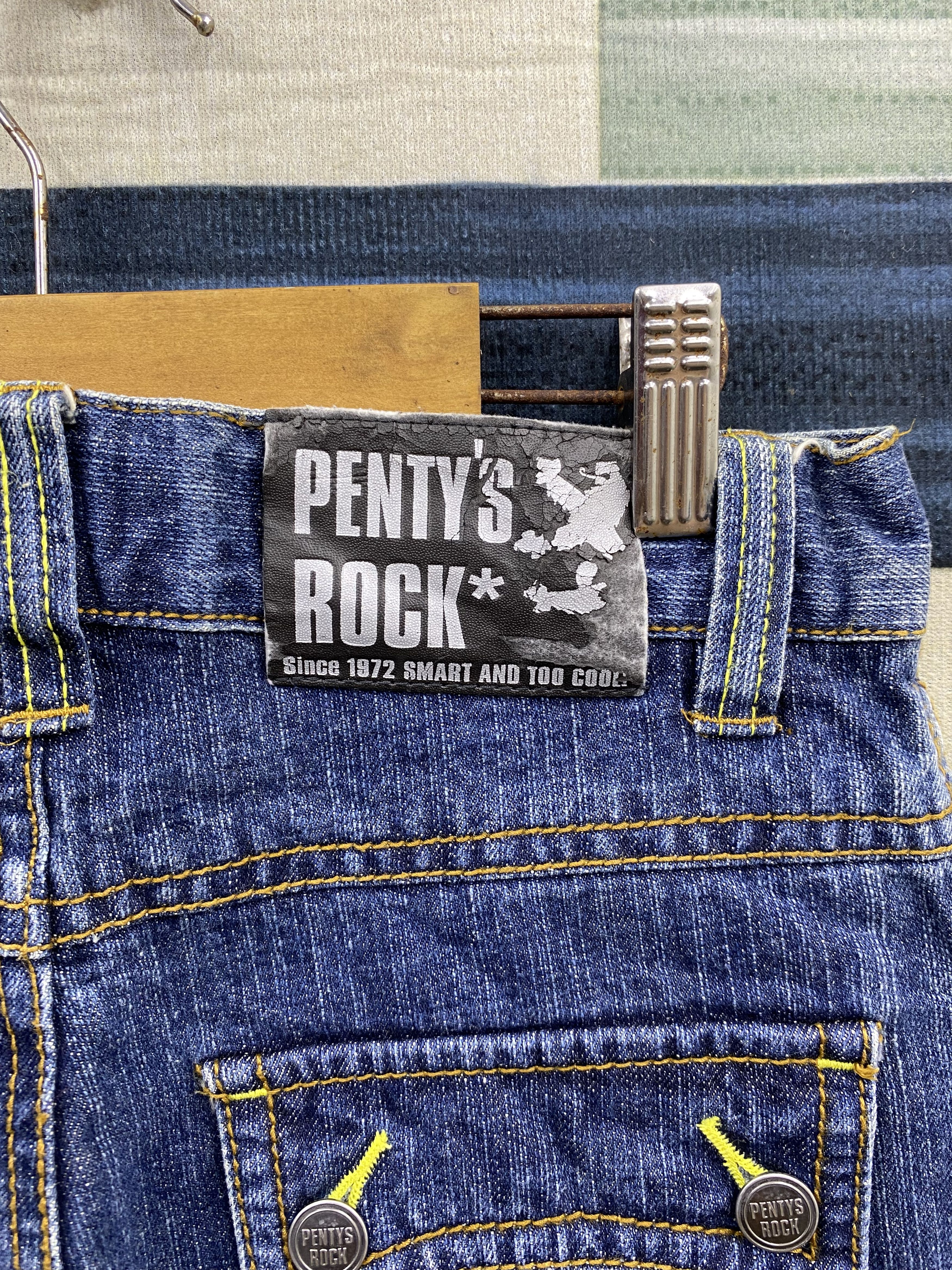 Designer × Japanese Brand Japanese Brand Penty's Rock Printed Denim Jean Size US 29 - 12 Thumbnail